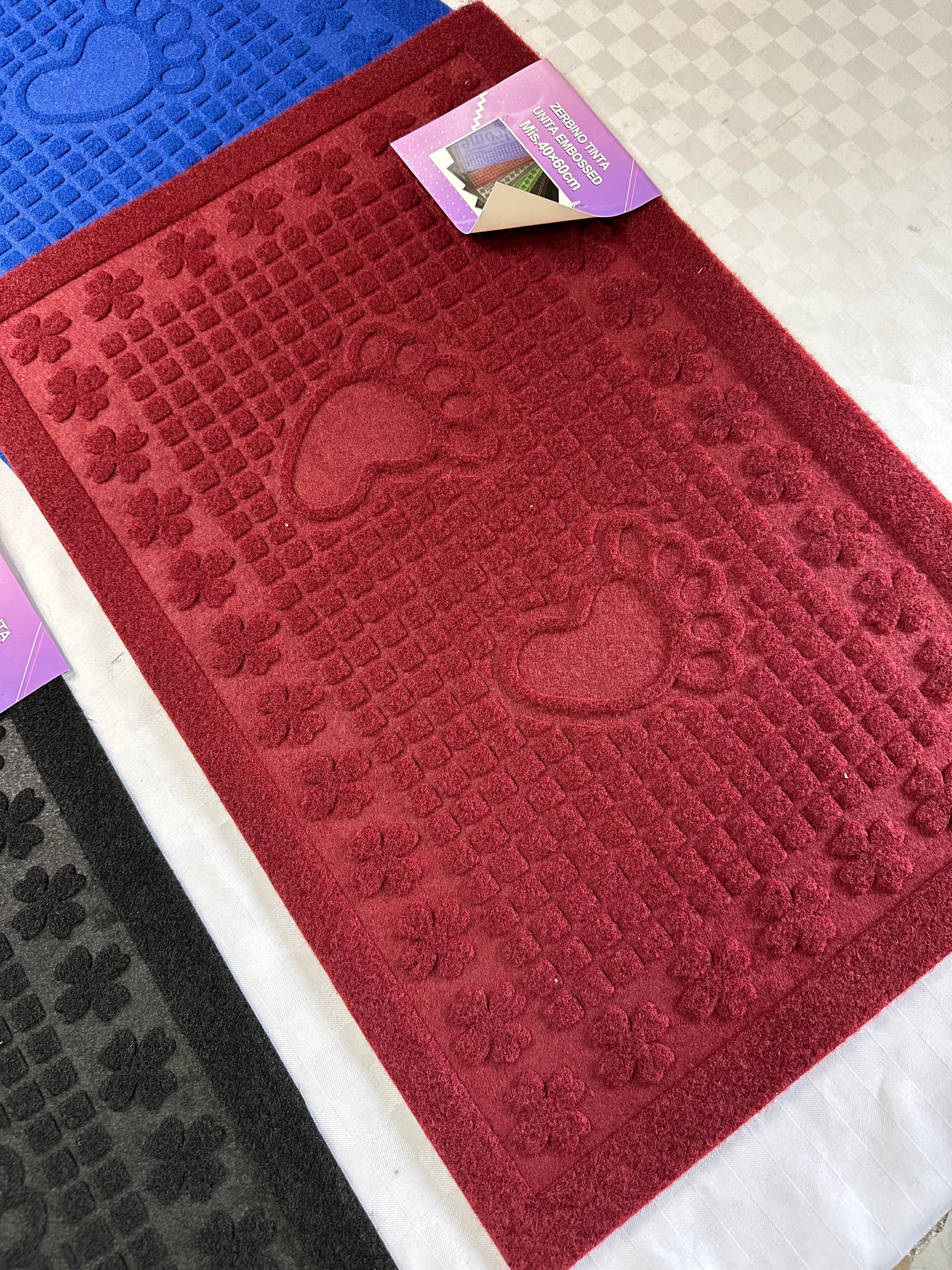 TAPPETO ZERBINO 40x60cm ANTISCIVOLO