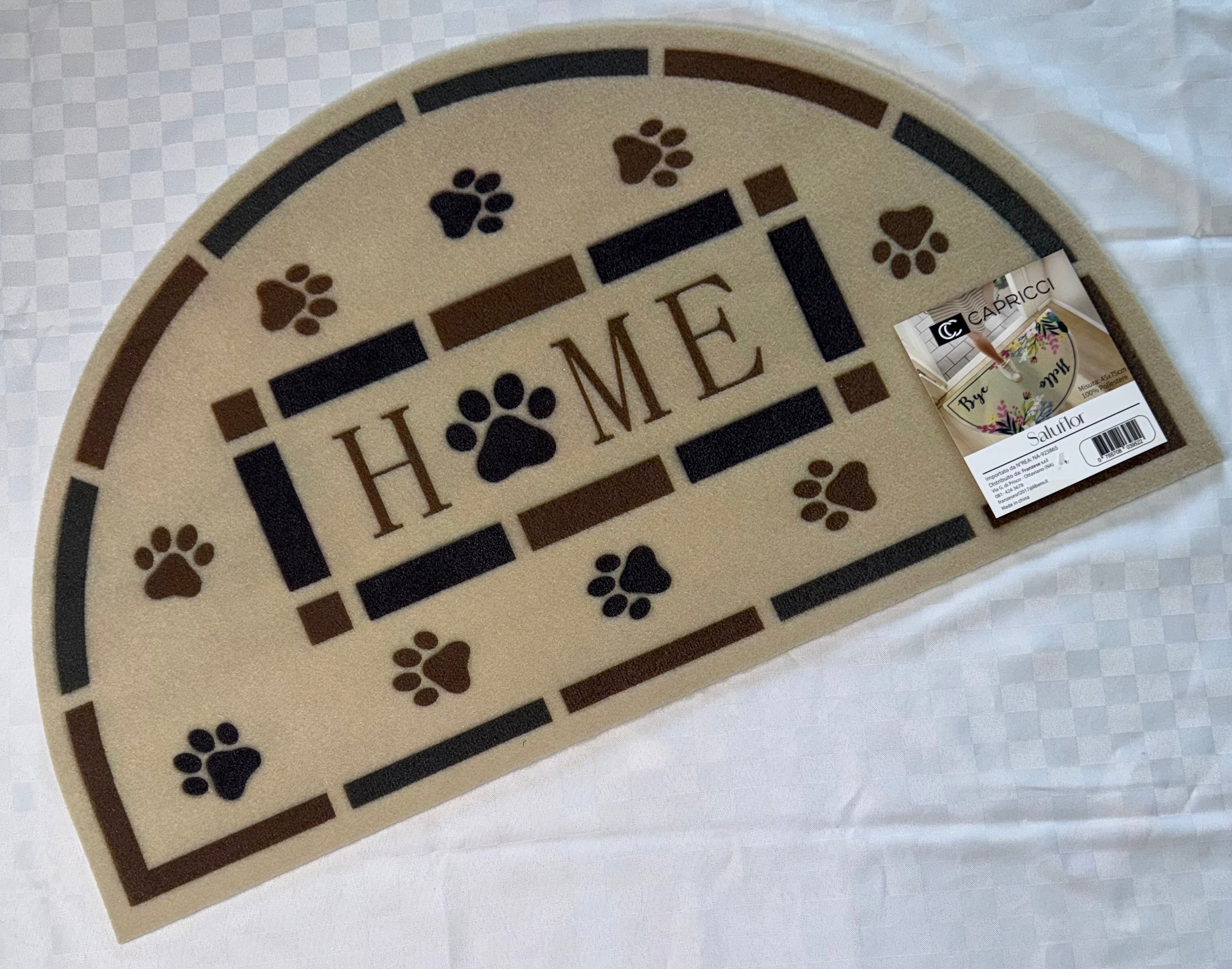 ZERBINO TAPPETO ANTISCIVOLO misura 45x75cm