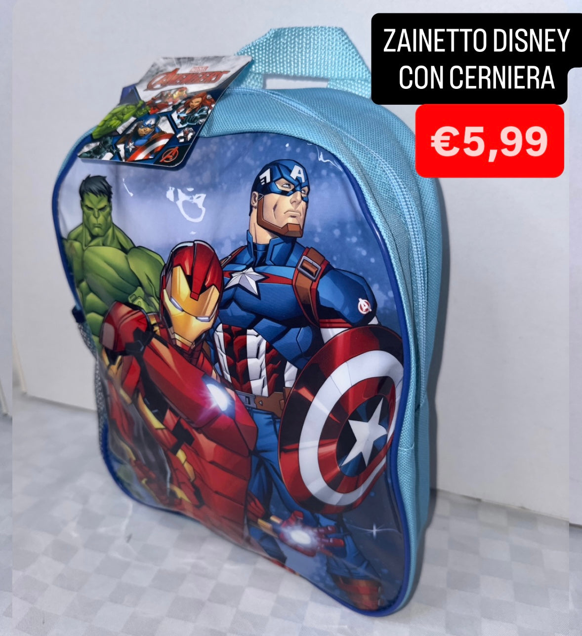ZAINETTO BIMBO/A CON CERNIERA