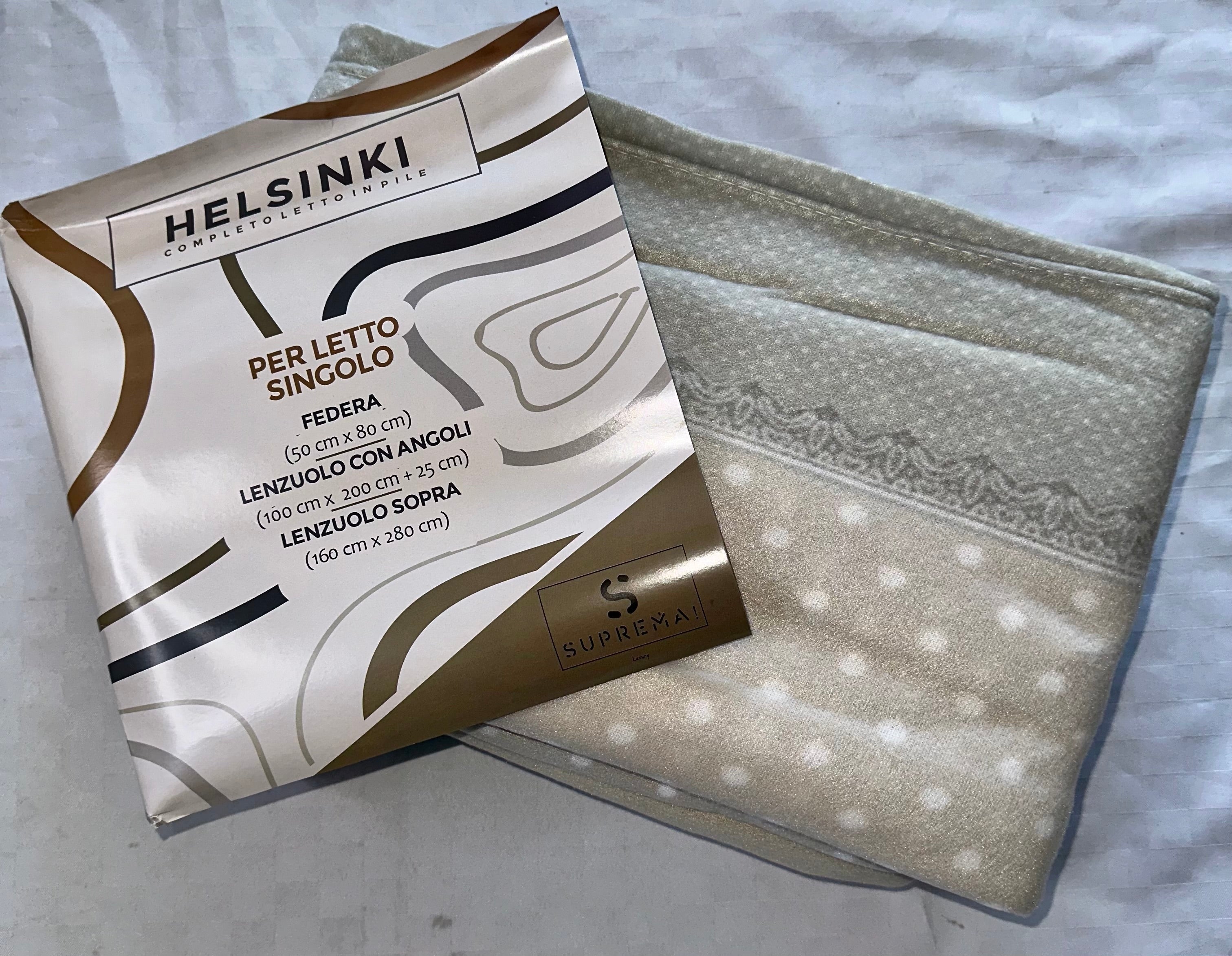 COMPLETO LENZUOLA PER LETTO SINGOLO IN MORBIDO PILE INVERNALE Lenzuolo sopra,Lenzuolo sotto con angoli e Federa