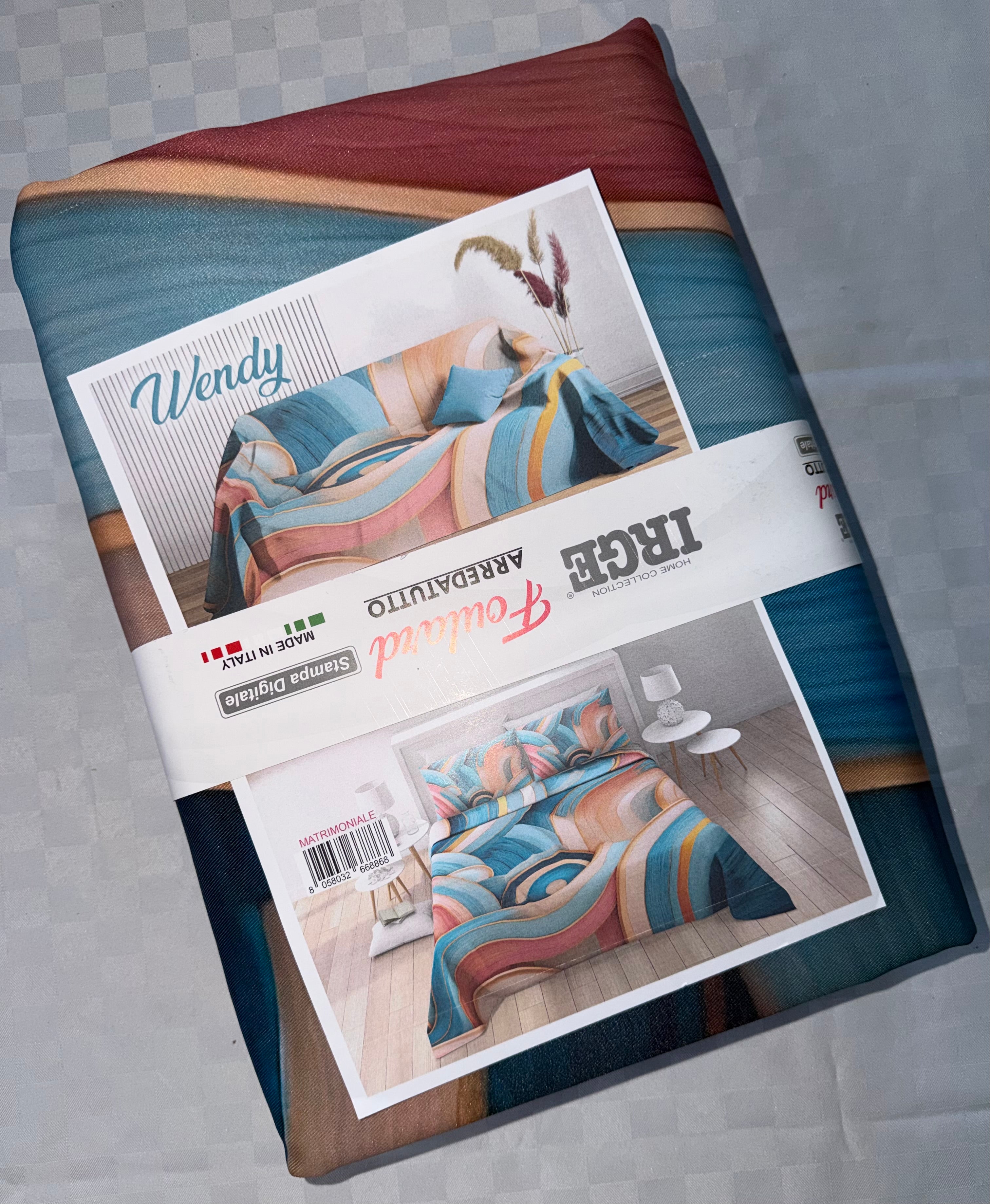 COPRILETTO ESTIVO IN STAMPA 3D MATRIMONIALE misura 260x250cm