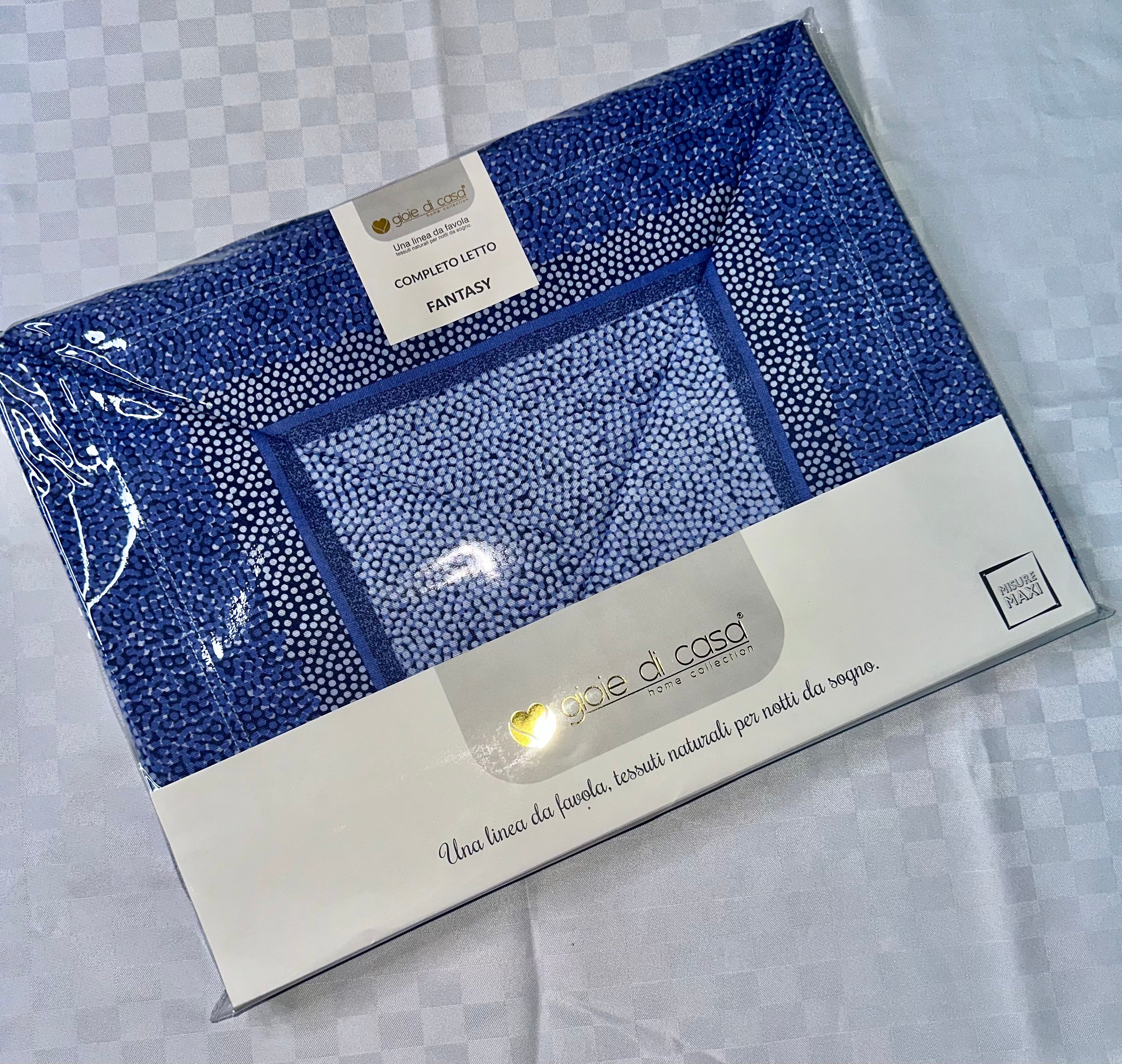 COMPLETO LENZUOLA PER LETTO MATRIMONIALE Polycotton Lenzuolo sopra, Lenzuolo sotto con angoli e Due Federe