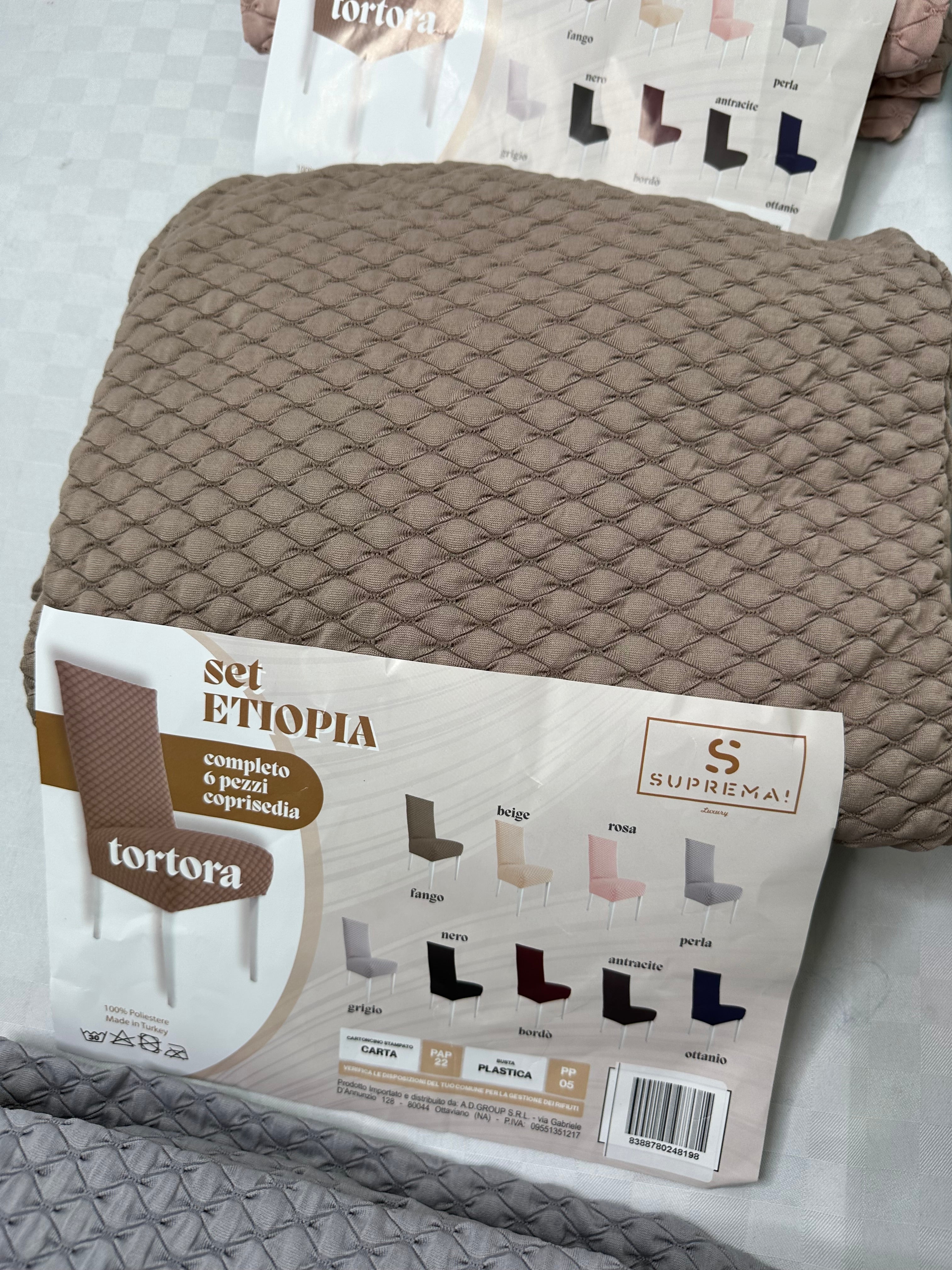 VESTISEDIA SET DA 6 PEZZI ELASTICIZZATI