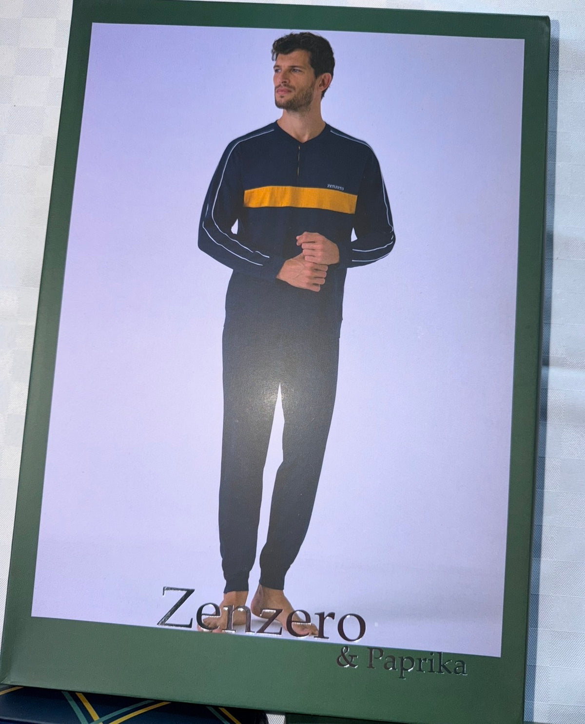 PIGIAMA UOMO IN COTONE Manica lunga e Pantalone lungo