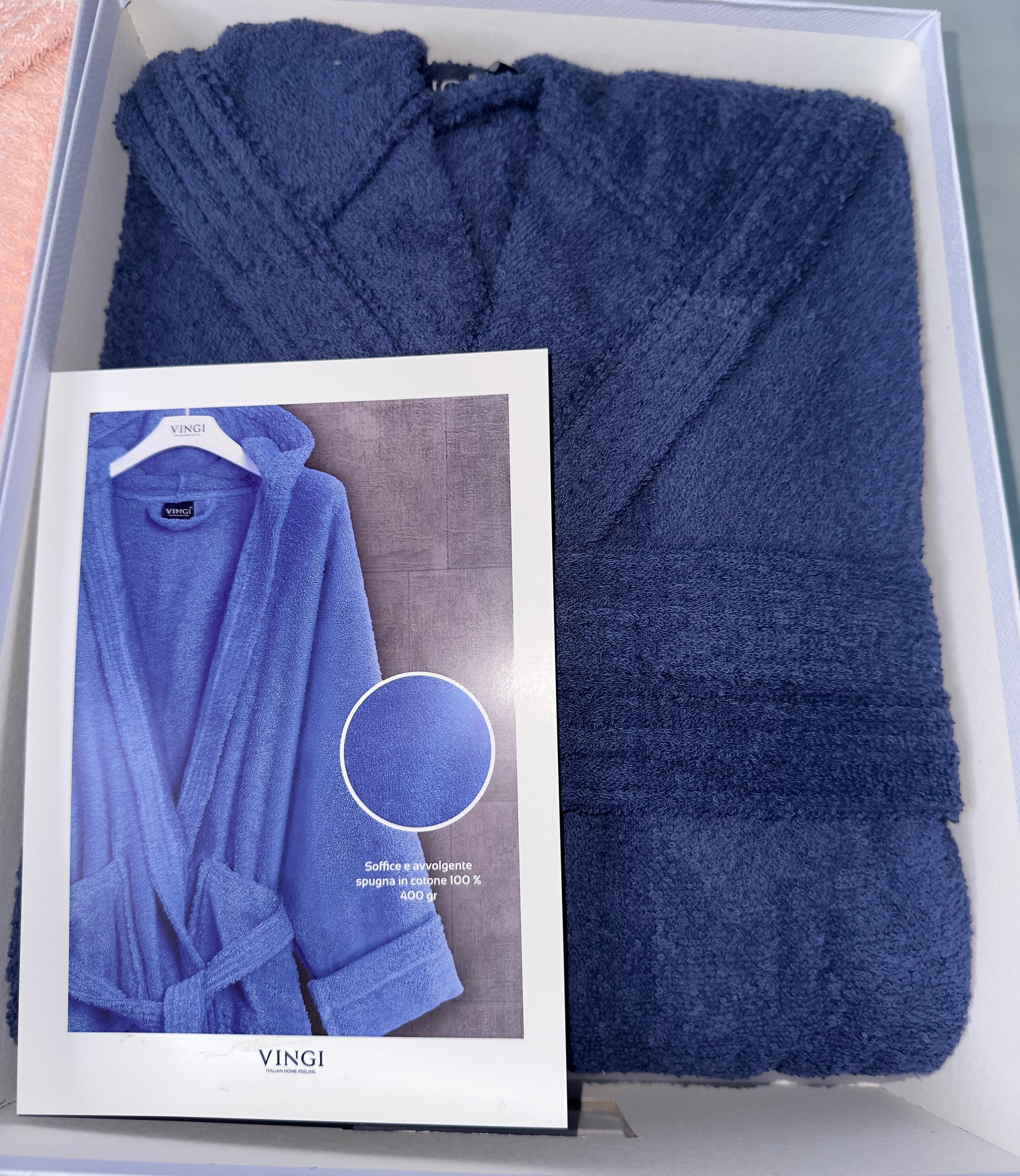 ACCAPPATOIO VINGI IN SPUGNA UOMO E DONNA