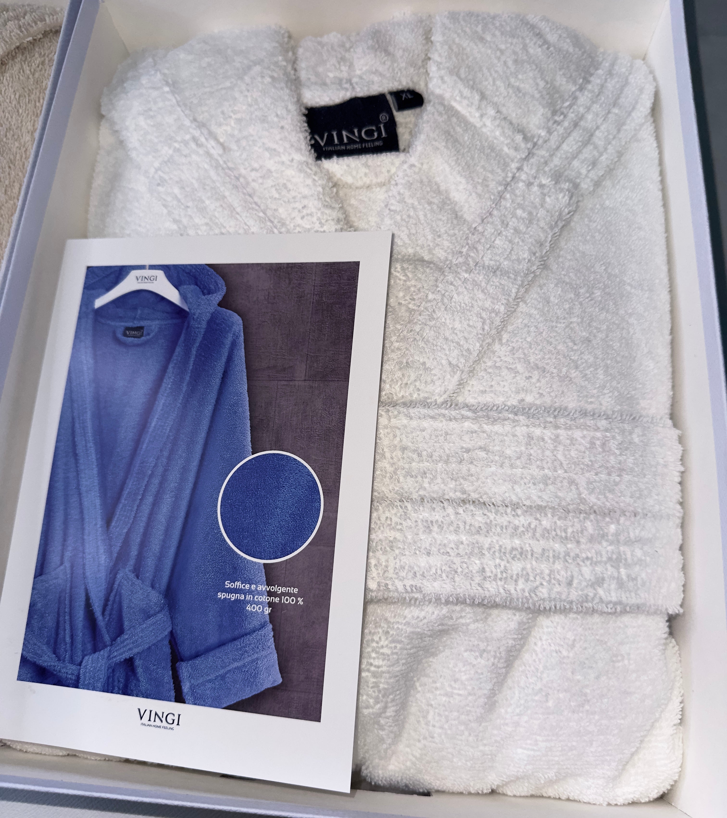 ACCAPPATOIO VINGI IN SPUGNA UOMO E DONNA