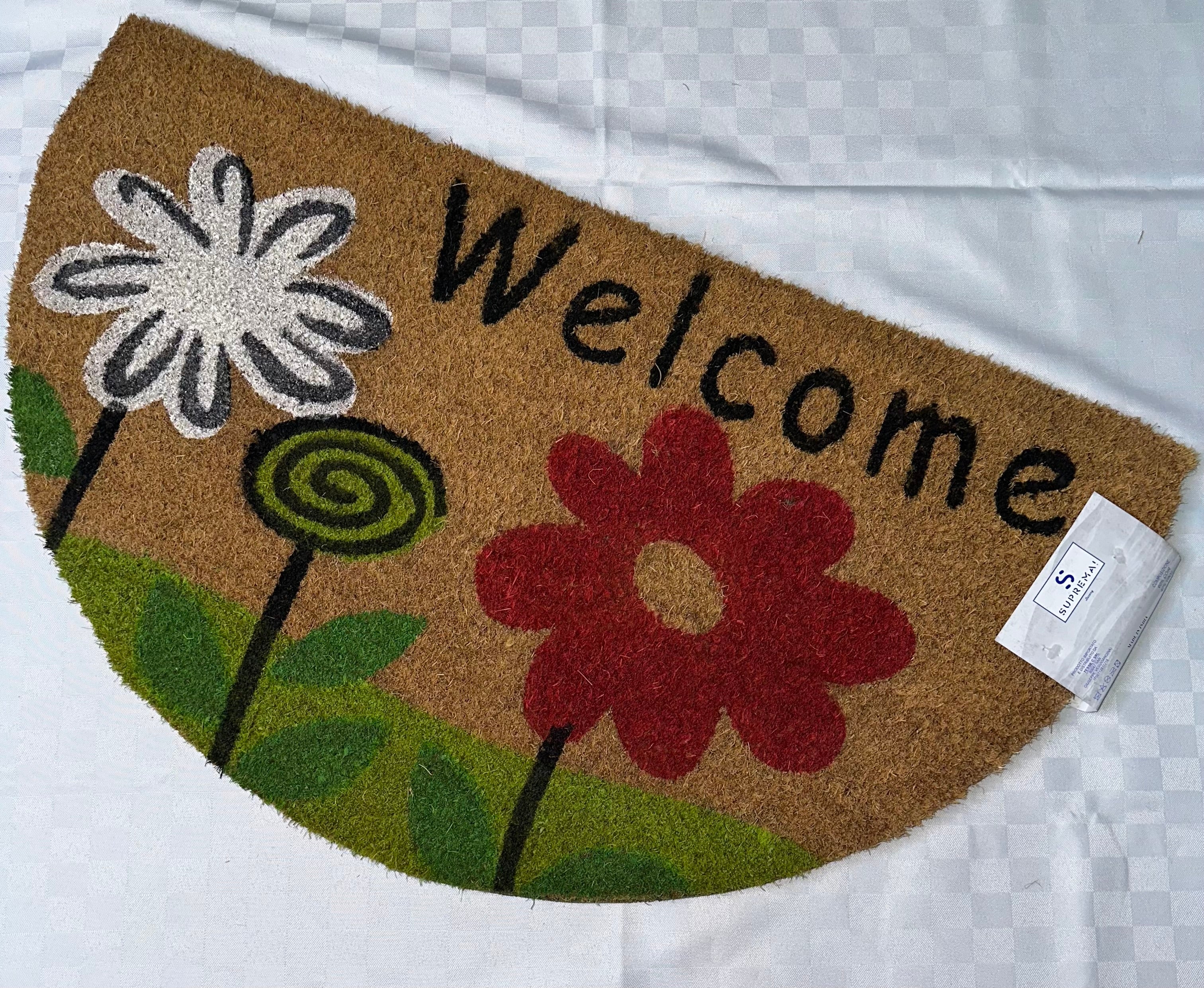 ZERBINO TAPPETO ANTISCIVOLO COCCO 40x70cm