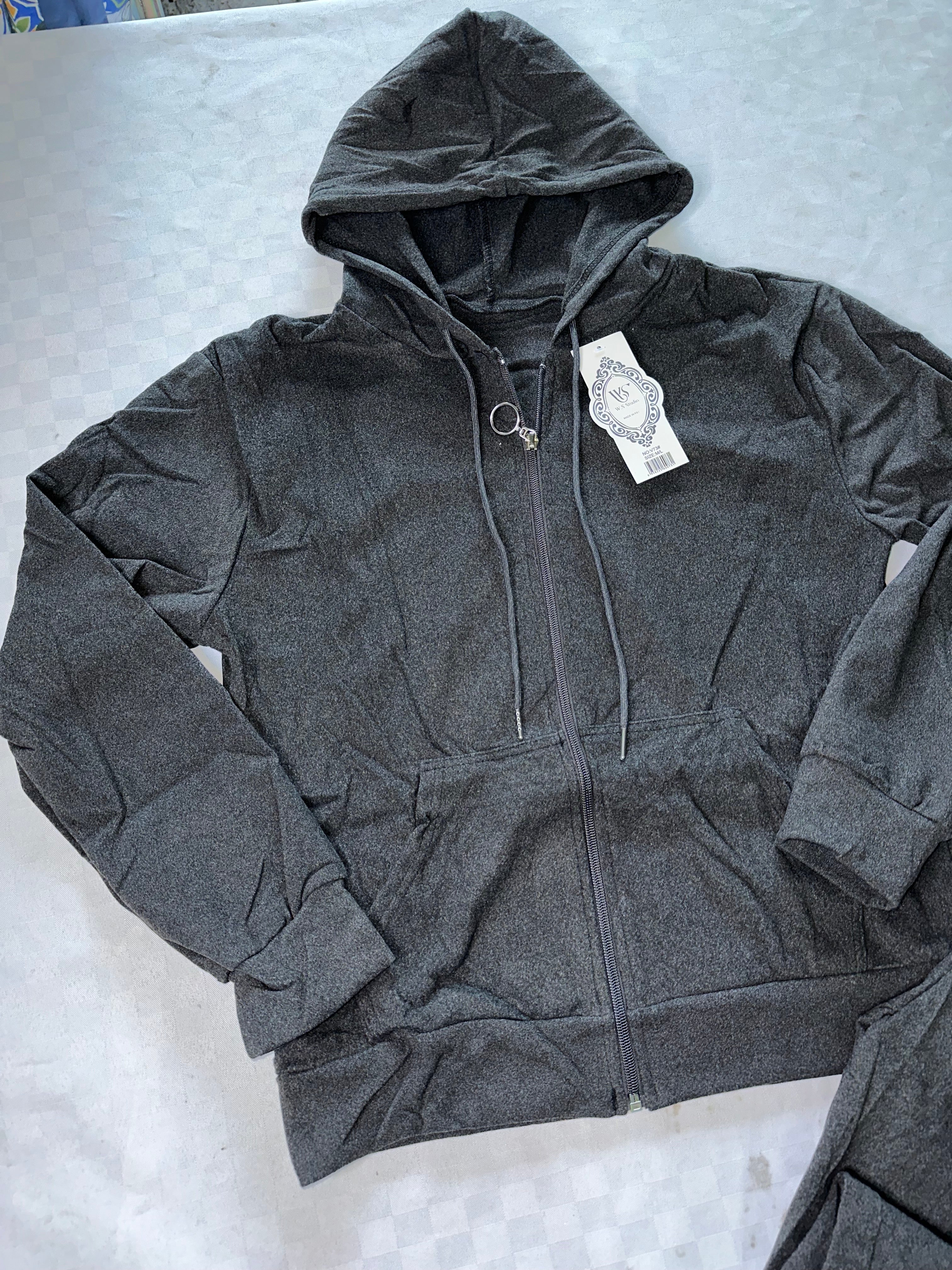 TUTA DONNA IN CINIGLIA FELPATA ALL'INTERNO