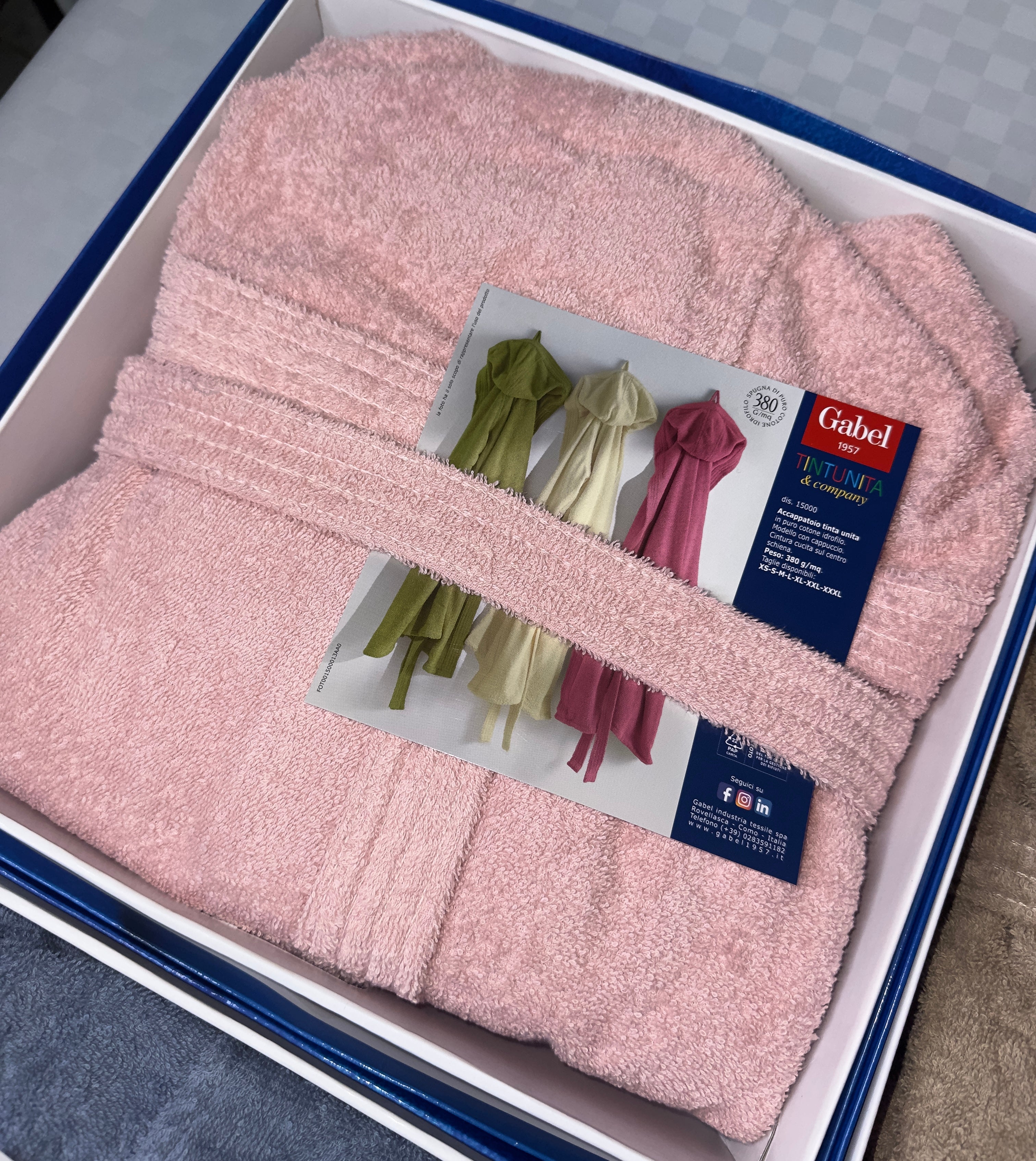 ACCAPPATOIO GABEL IN SPUGNA UOMO E DONNA