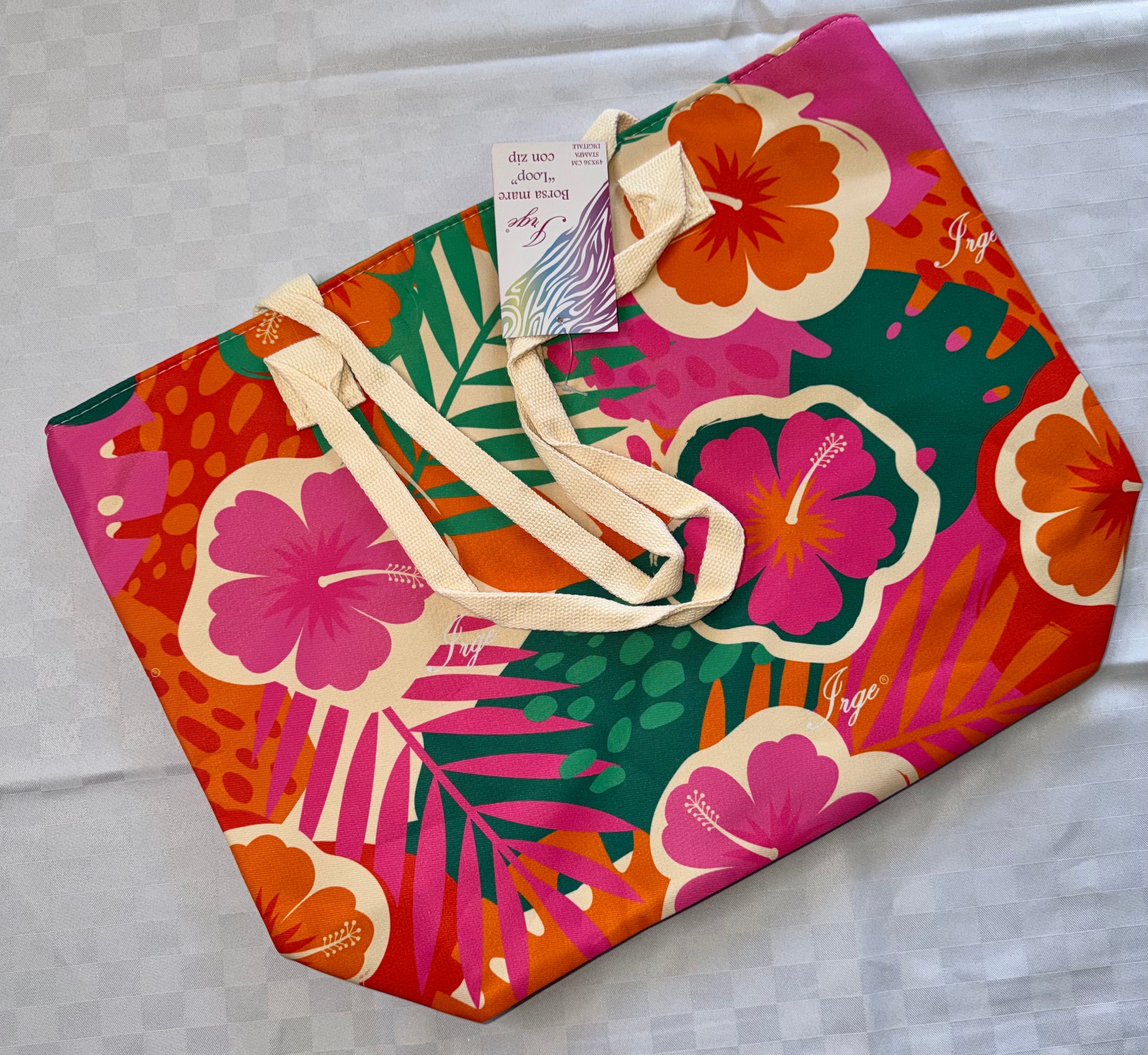 BORSA MARE CON CERNIERA