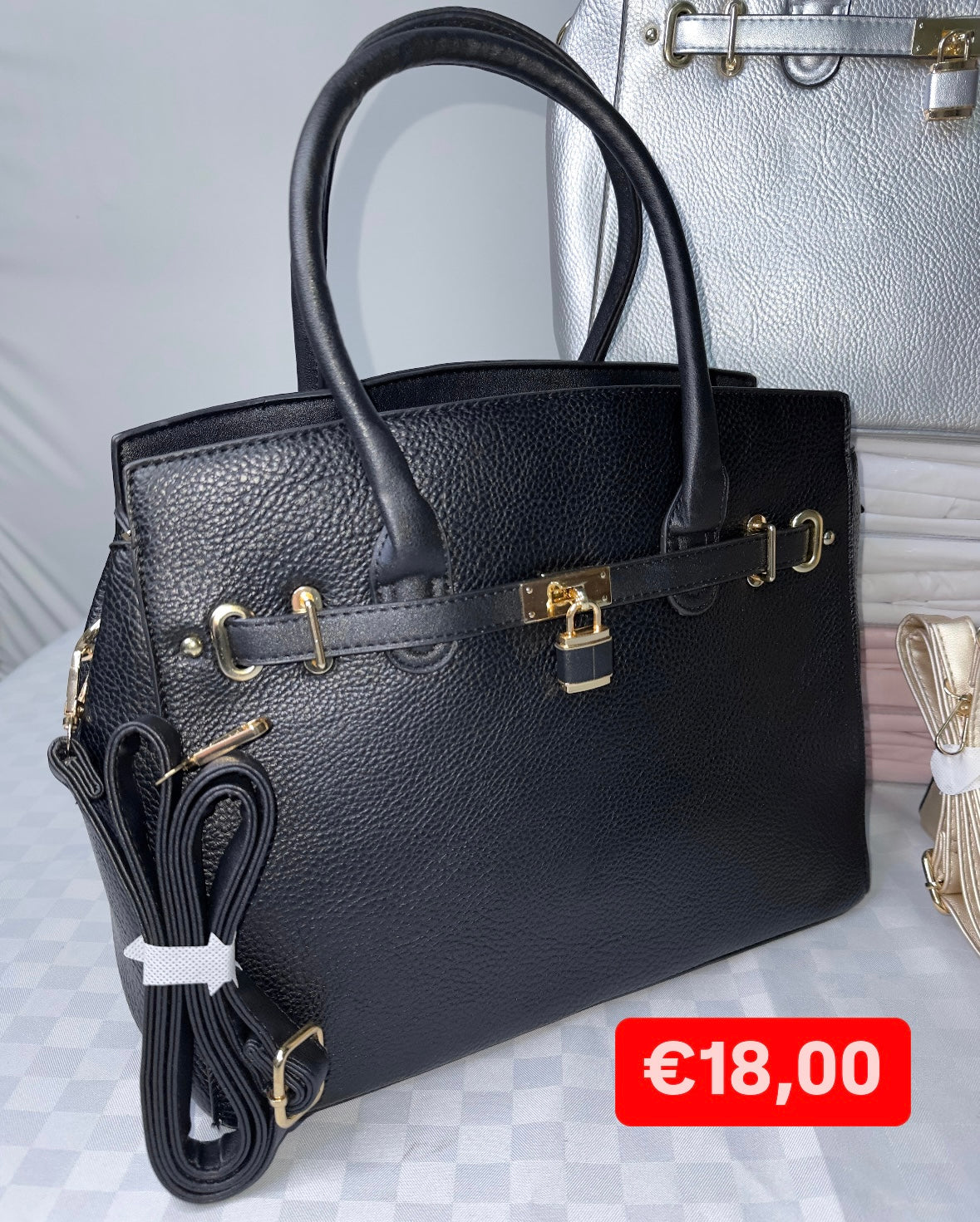 BORSA DONNA CON LUCHETTO