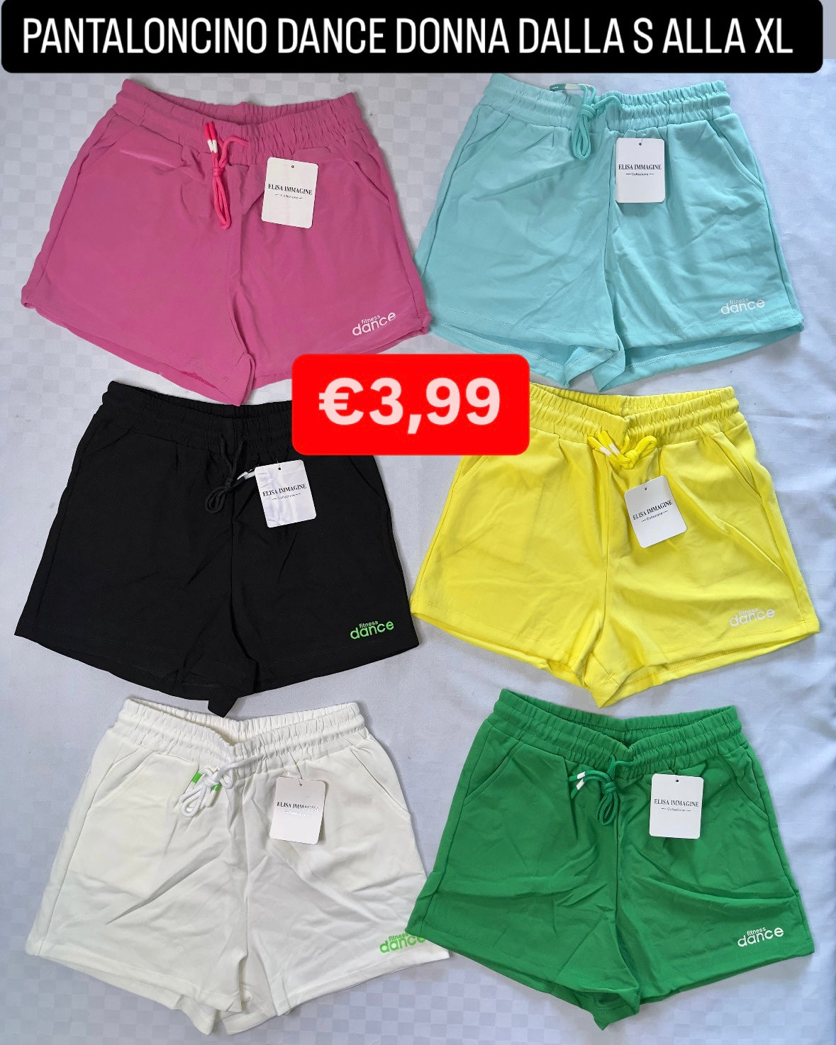 PANTALONCINO DONNA DANCE