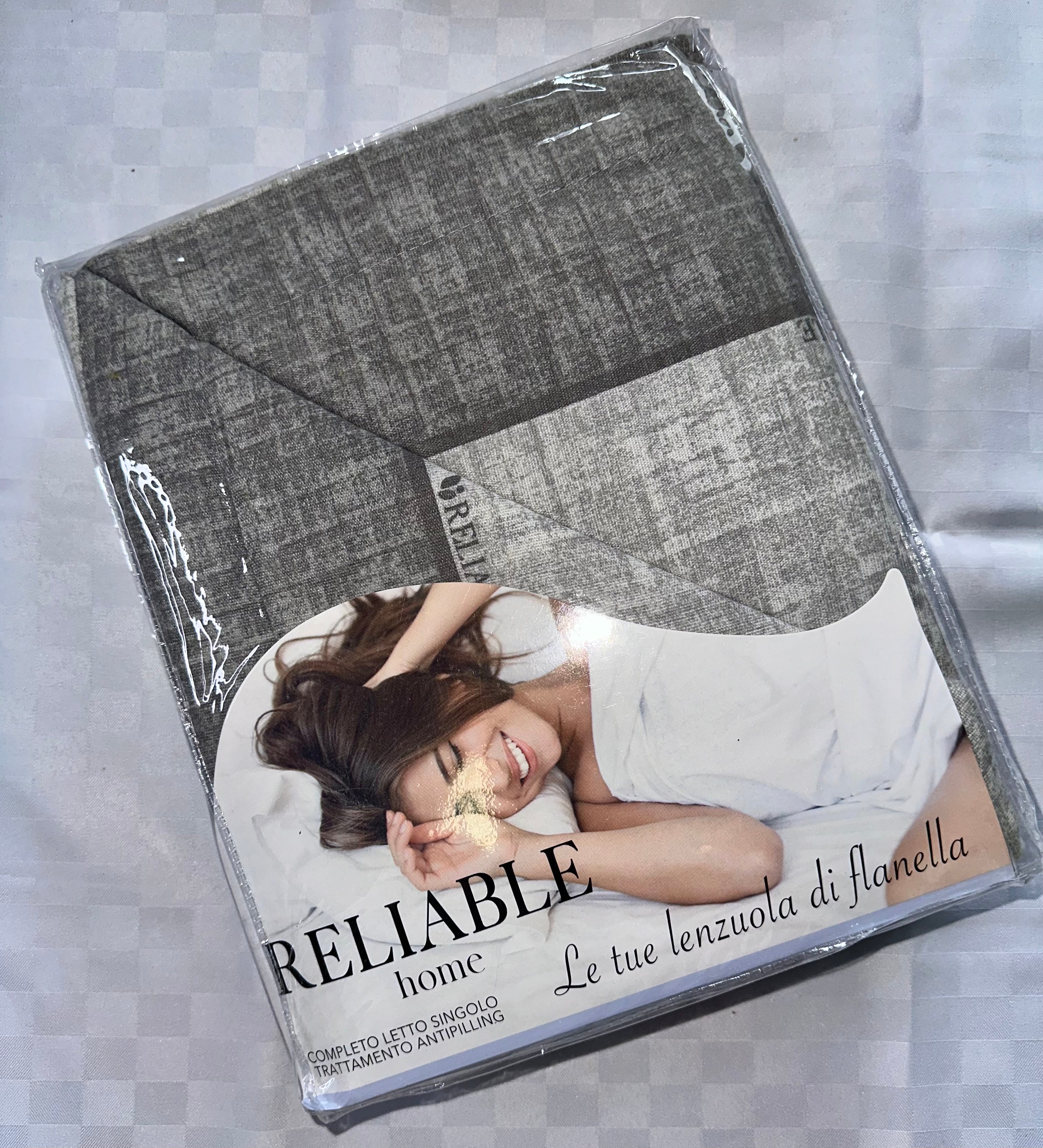 COMPLETO LENZUOLA IN FLANELLA PER LETTO SINGOLO Lenzuolo sopra,Lenzuolo sotto con angoli e Federa