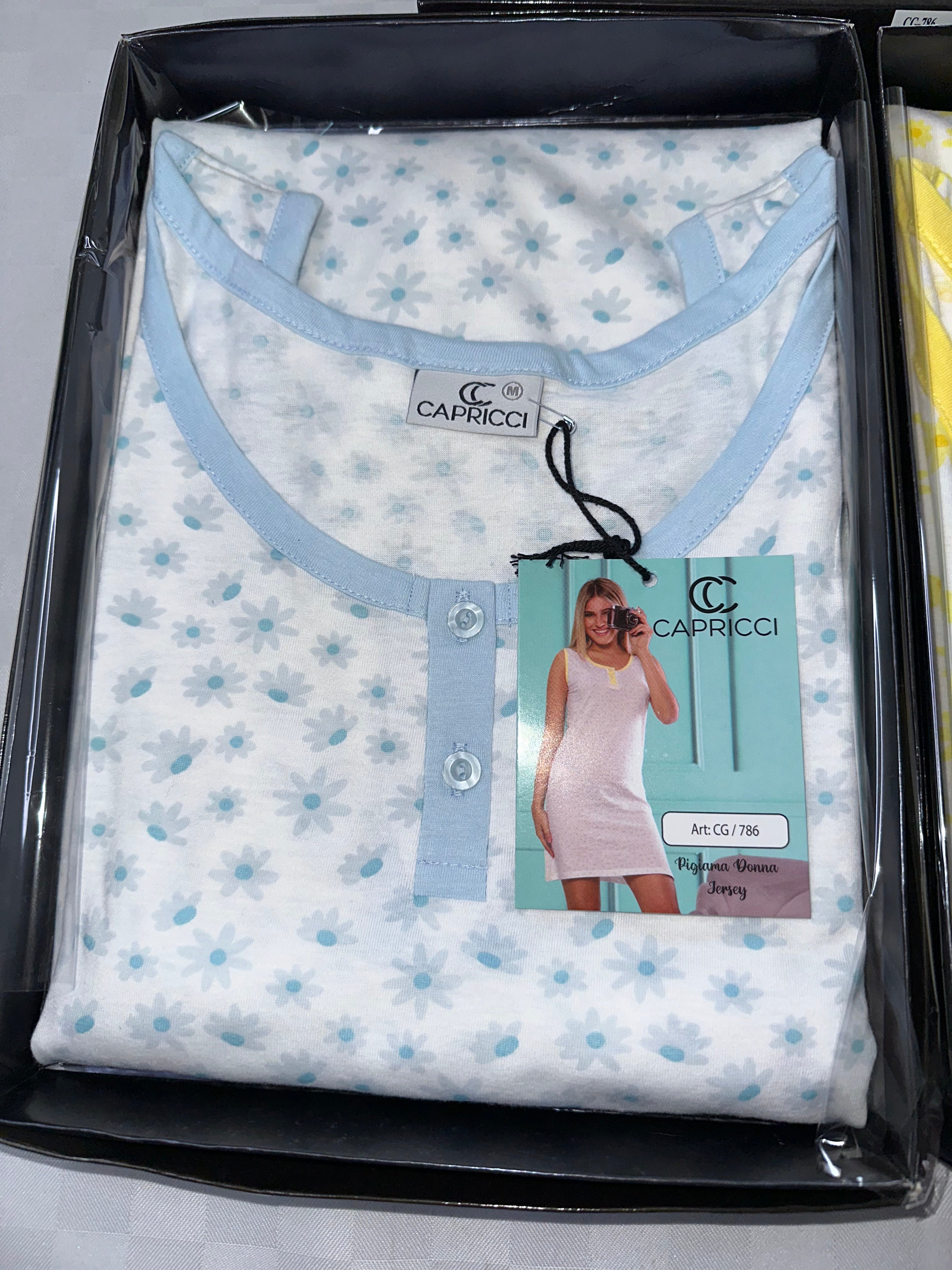 CAMICIA DA NOTTE CANOTTA IN COTONE