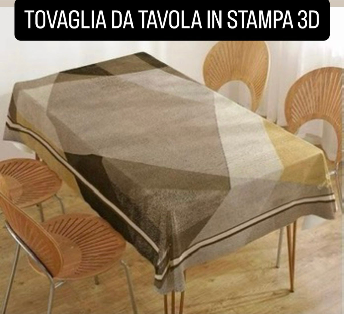 TOVAGLIA DA TAVOLA IN STAMPA 3D