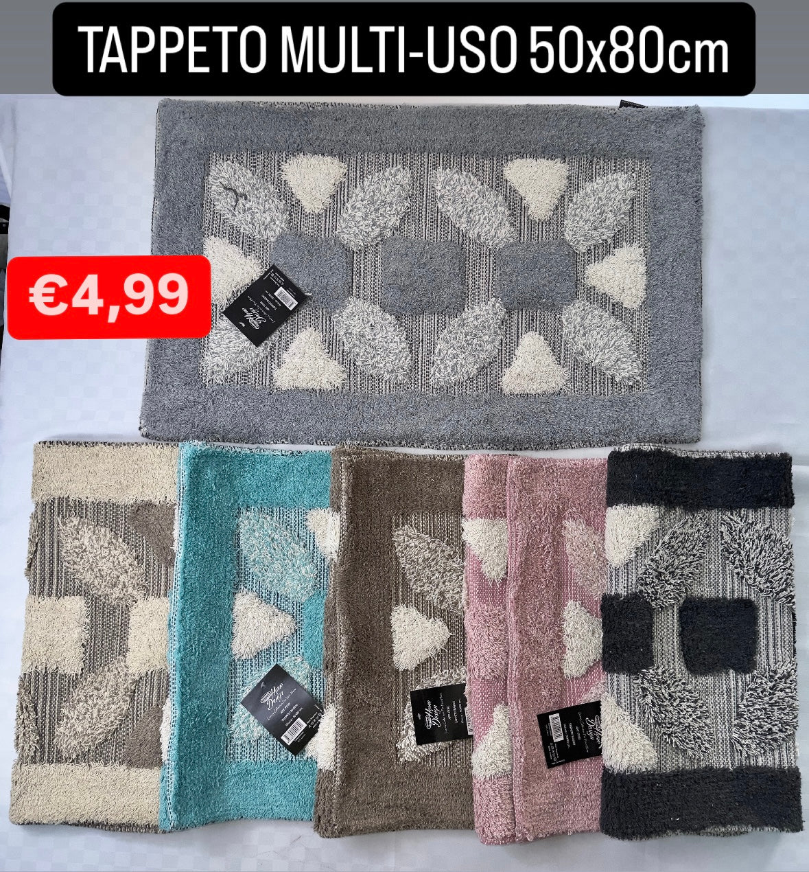 TAPPETO MULTI-USO 50x80cm