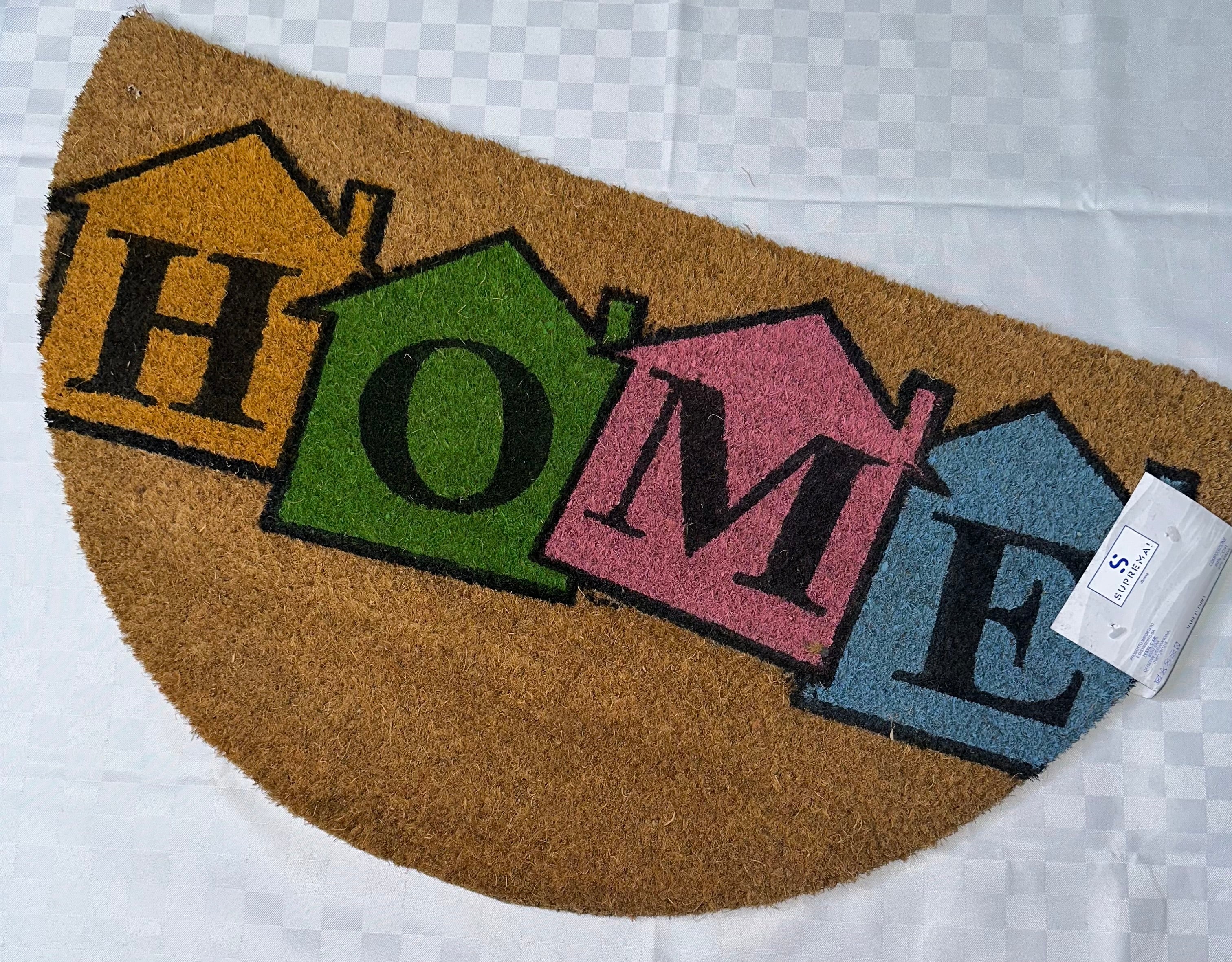 ZERBINO TAPPETO ANTISCIVOLO COCCO 40x70cm