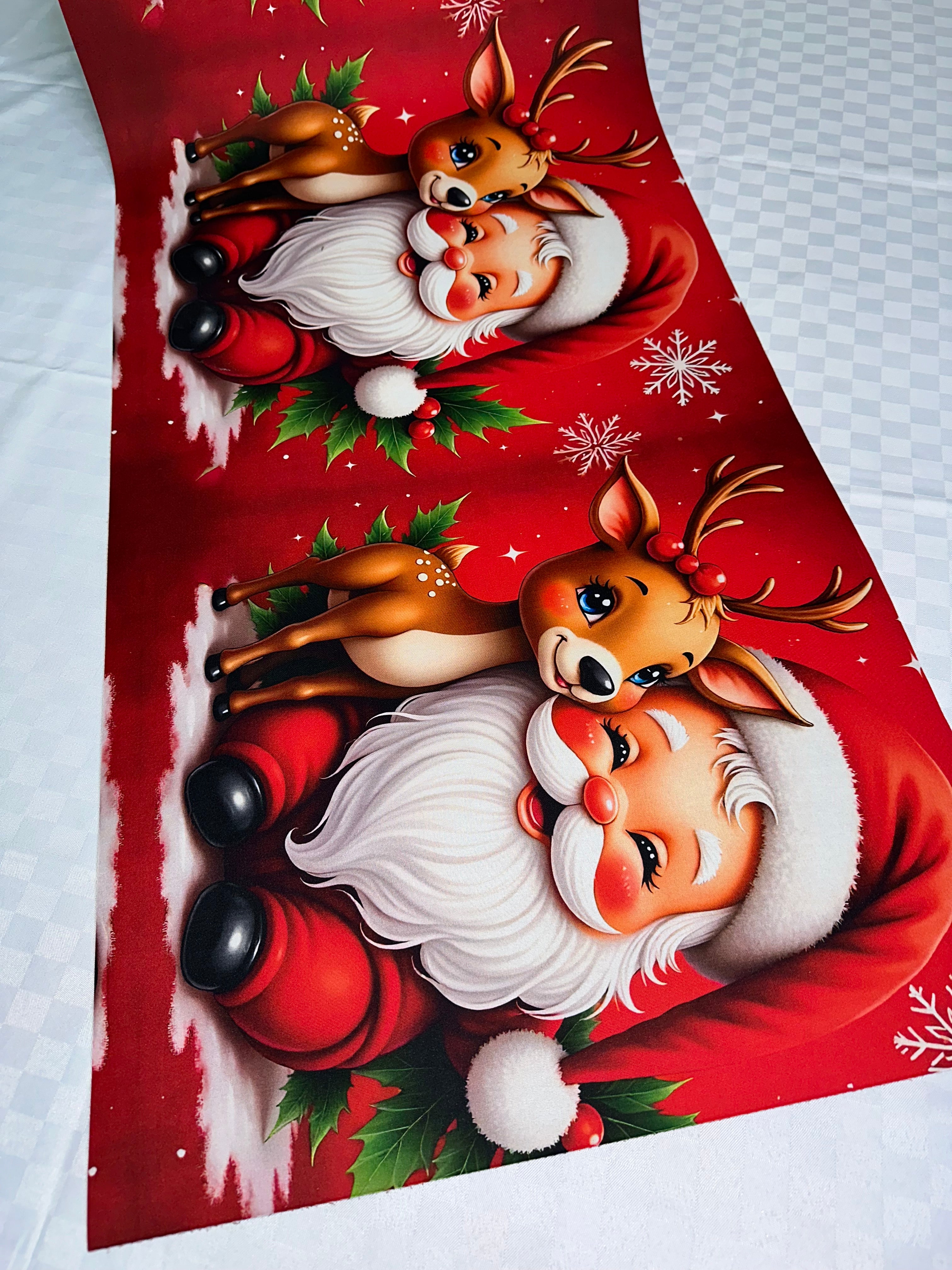 TAPPETO ANTISCIVOLO A METRAGGIO NATALIZIO