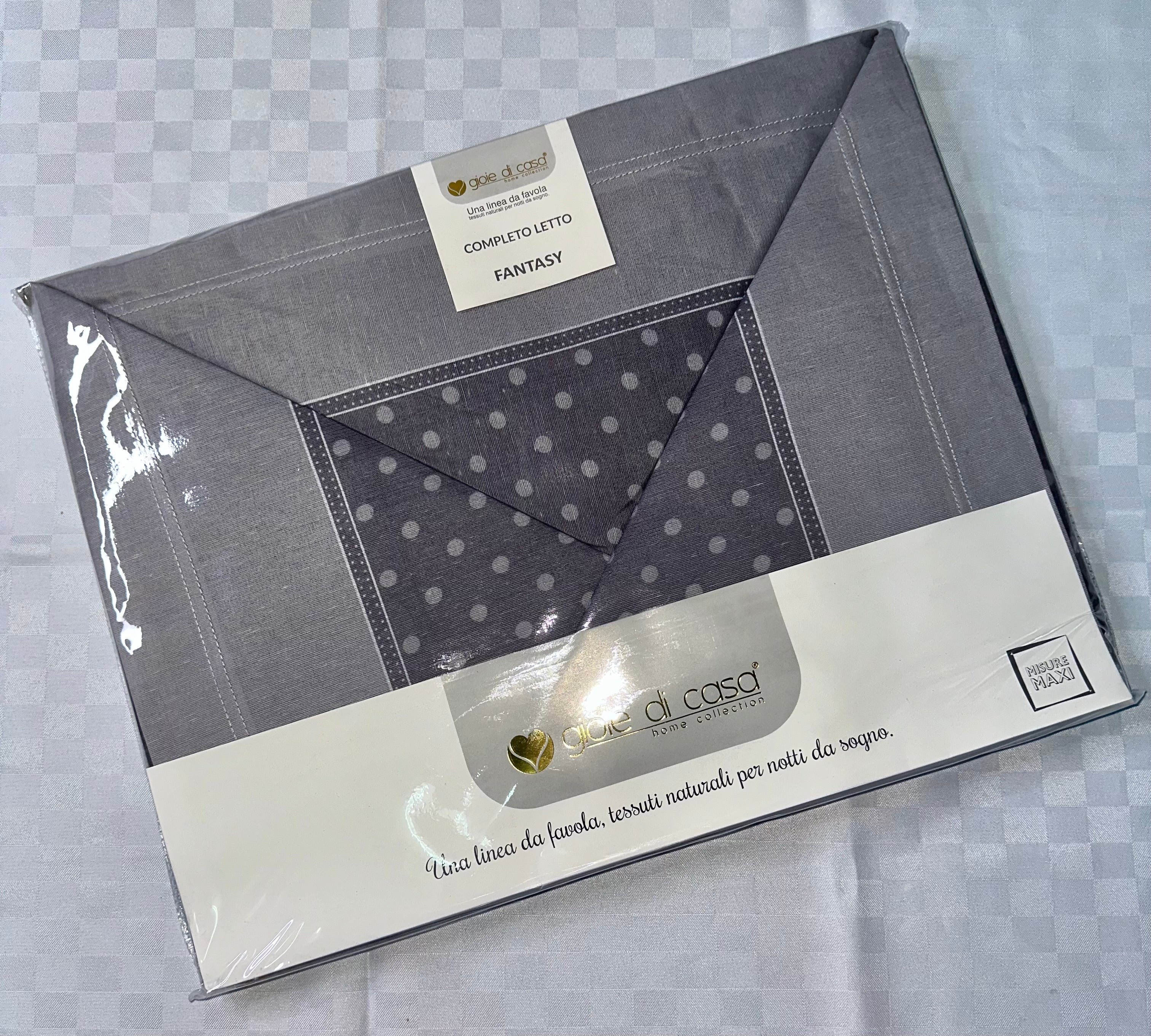 COMPLETO LENZUOLA PER LETTO MATRIMONIALE Polycotton Lenzuolo sopra, Lenzuolo sotto con angoli e Due Federe