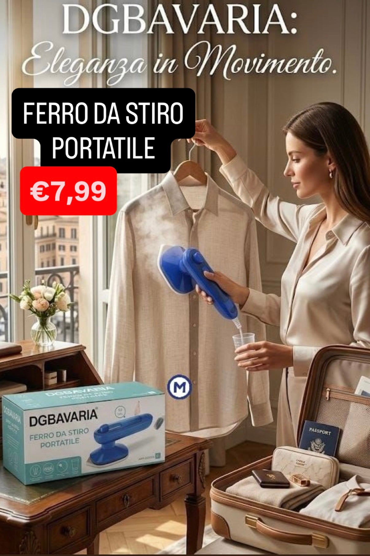 FERRO DA STIRO PORTATILE