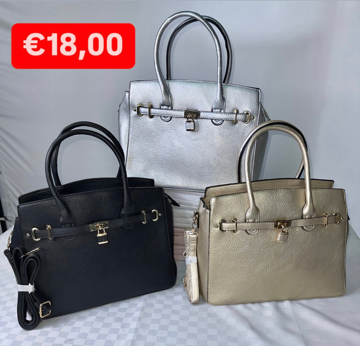 BORSA DONNA CON LUCHETTO