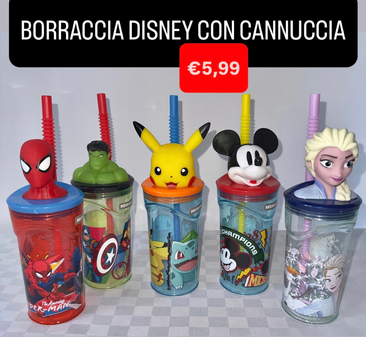 BORRACCIA BIMBO/A CON CANNUCCIA 360ml