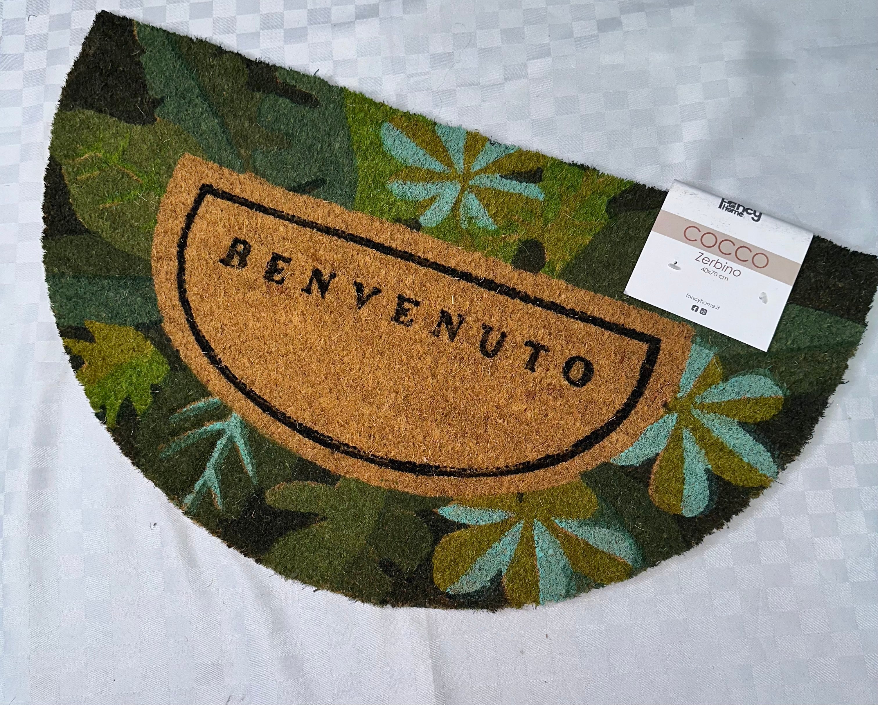 ZERBINO TAPPETO ANTISCIVOLO COCCO 40x70cm