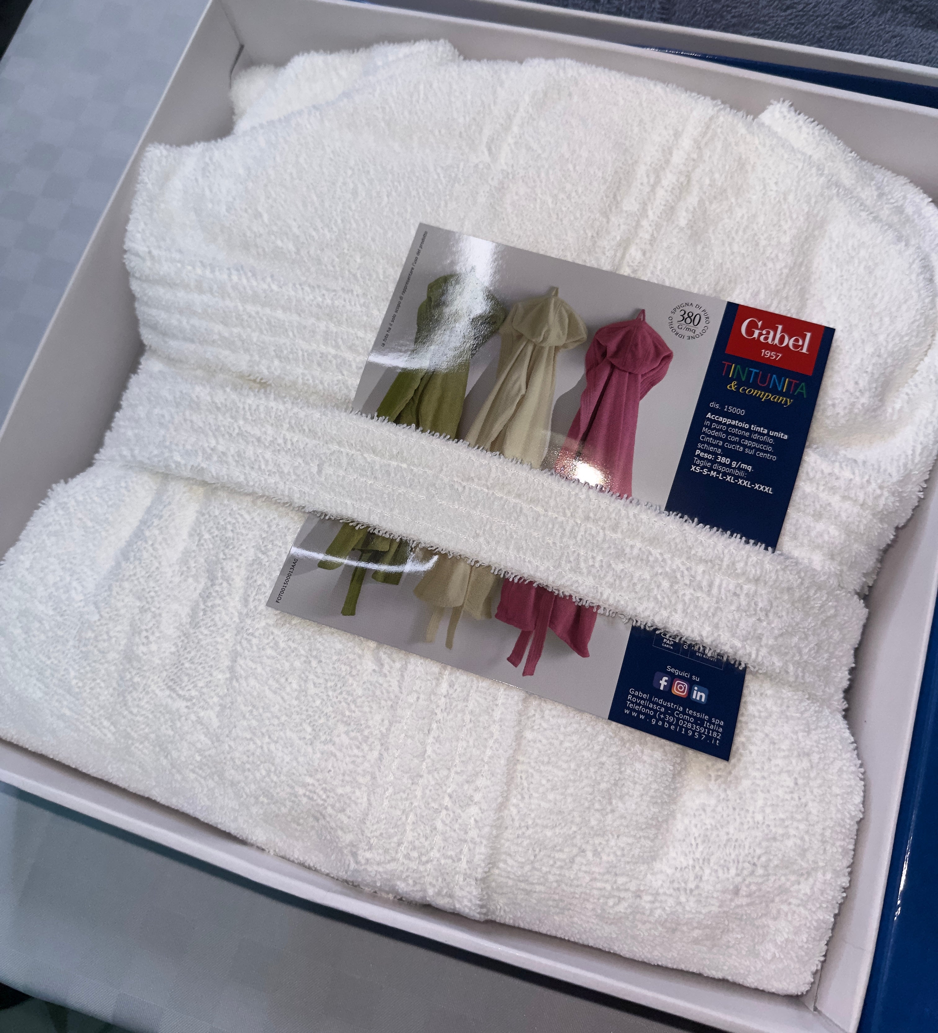 ACCAPPATOIO GABEL IN SPUGNA UOMO E DONNA