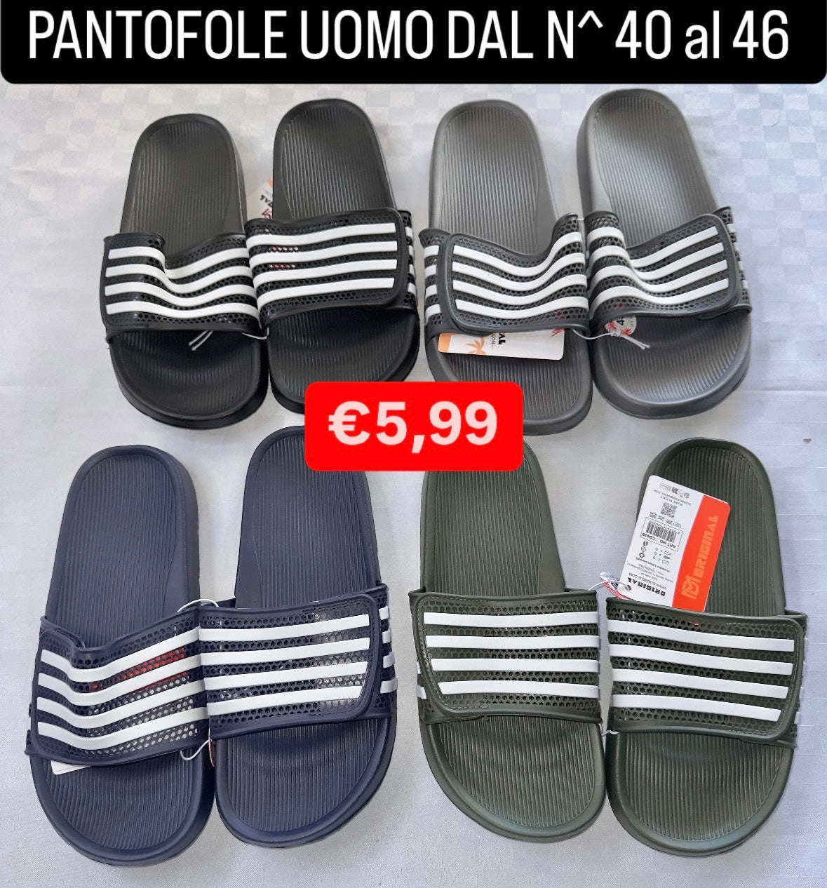 PANTOFOLE UOMO DUEMELE