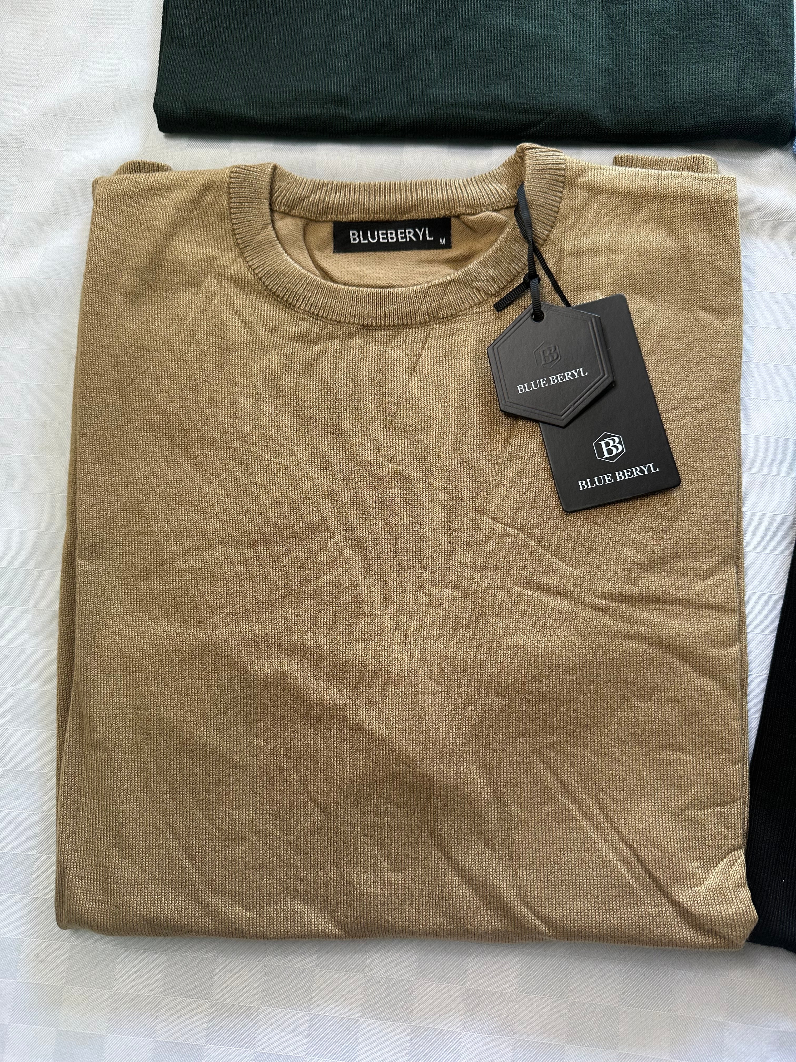 MAGLIONCINO GIROCOLLO IN LANETTINA MANICA LUNGA