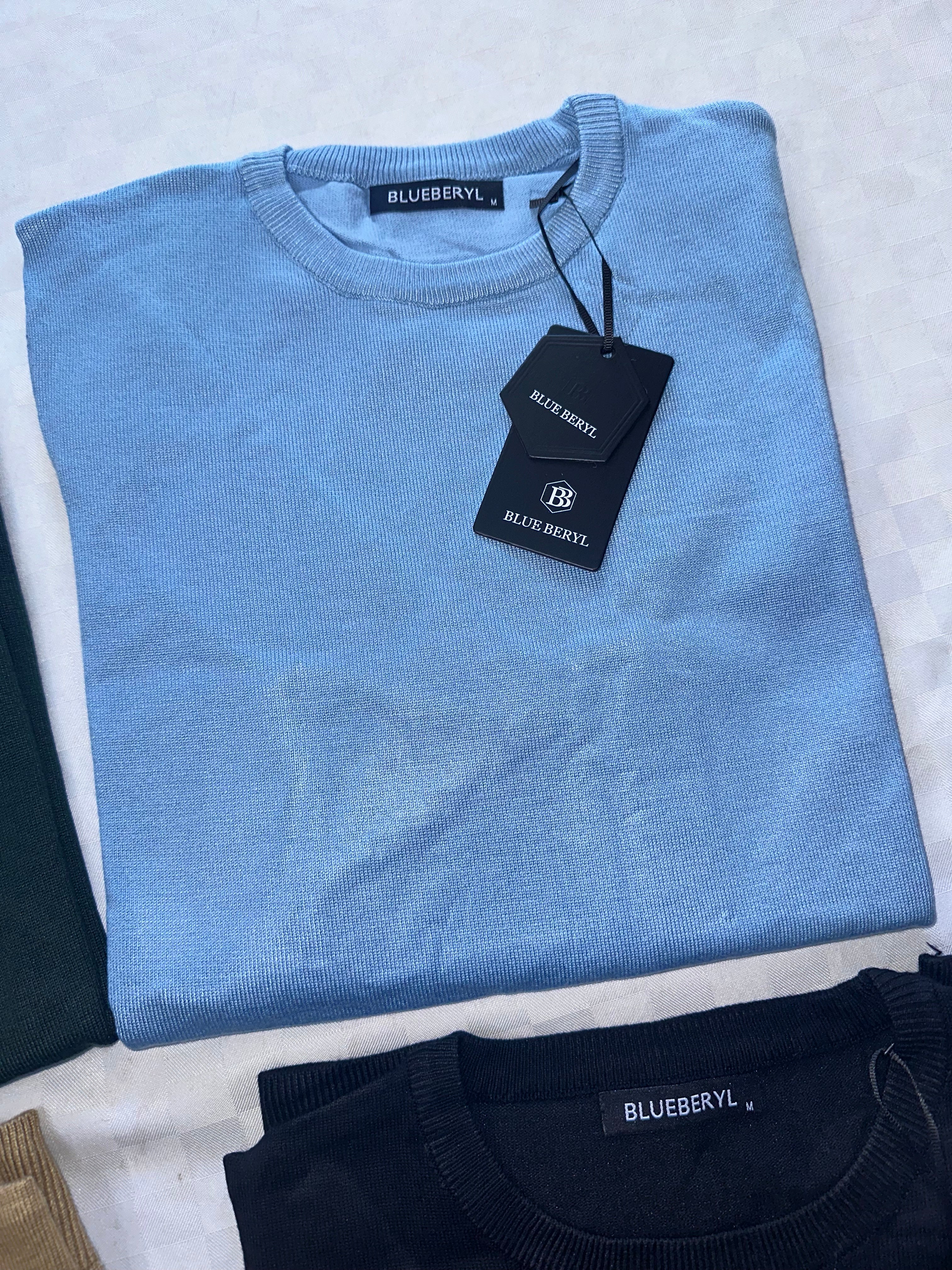 MAGLIONCINO GIROCOLLO IN LANETTINA MANICA LUNGA