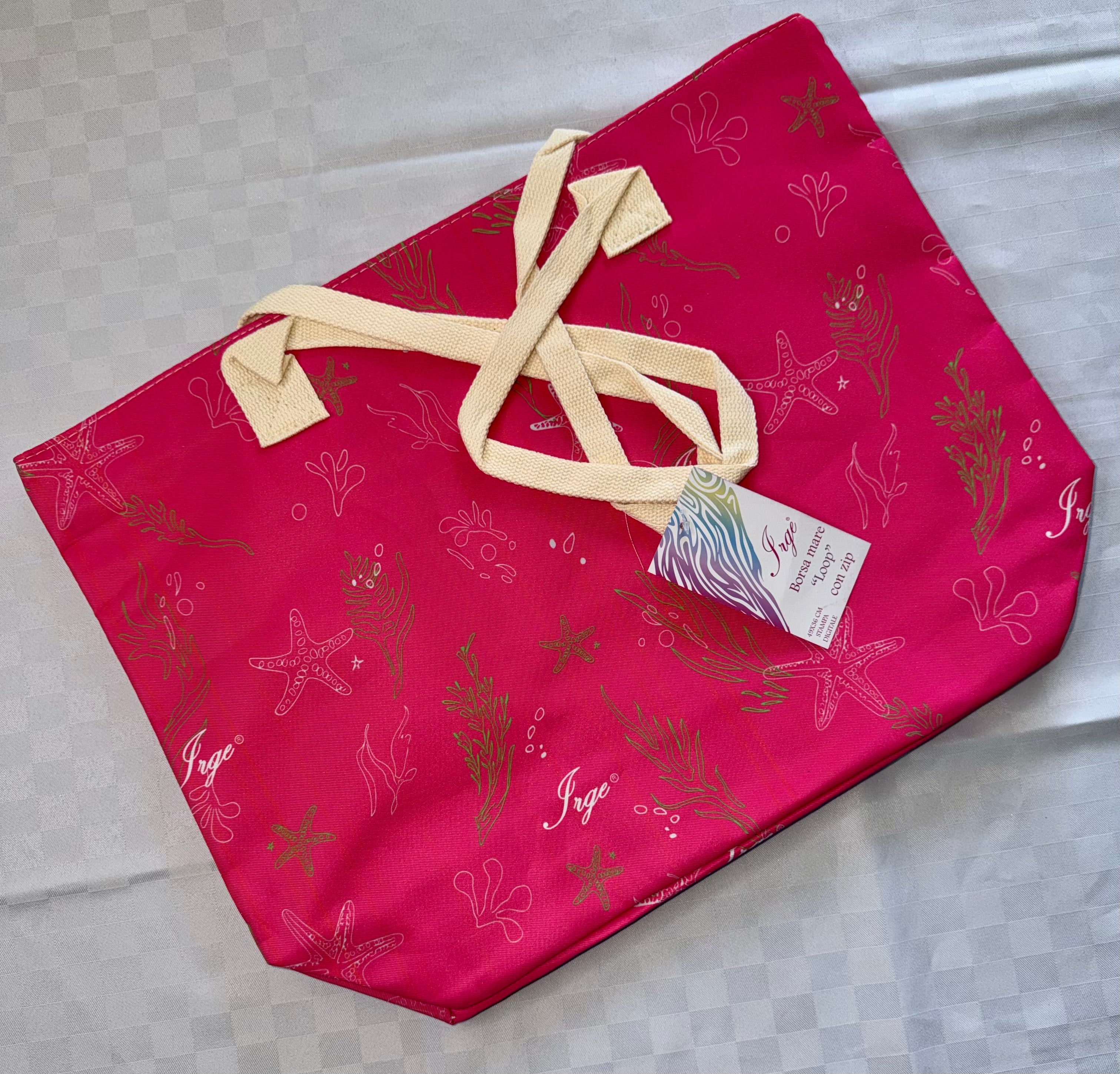 BORSA MARE CON CERNIERA