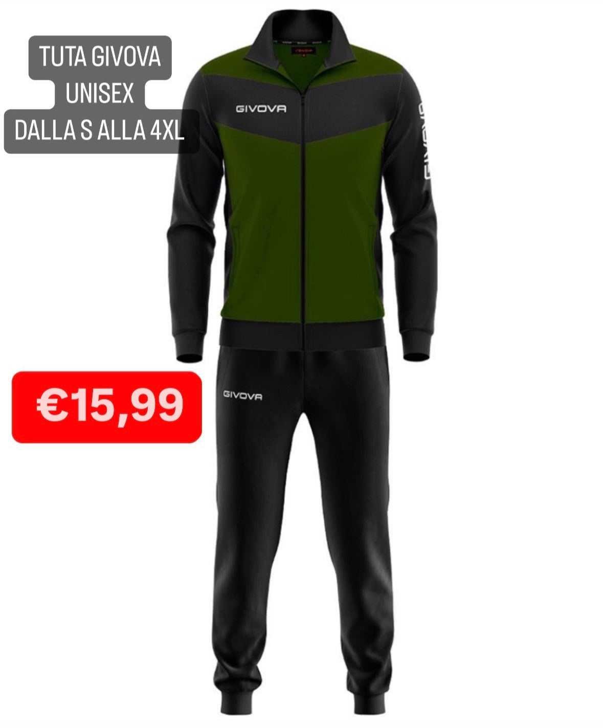 TUTA GIVOVA COMPLETA UNISEX