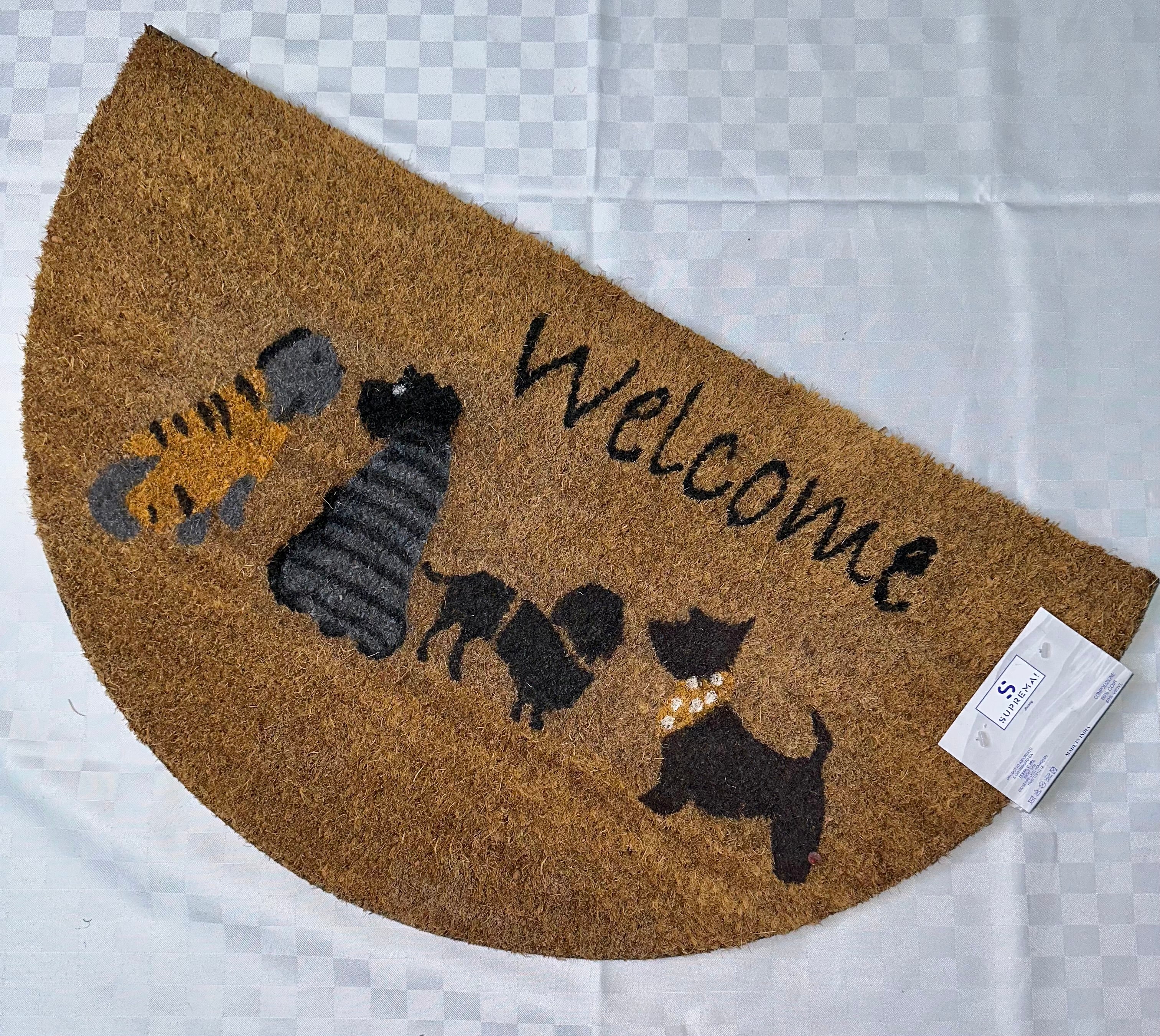 ZERBINO TAPPETO ANTISCIVOLO COCCO 40x70cm