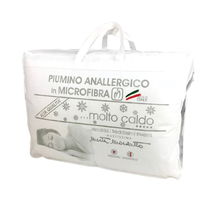 PIUMINO ANALLERGICO Marta Marzotto (Imbottitura per il Copripiumino) disponibile Matrimoniale, Singolo e 1 Posto e mezzo