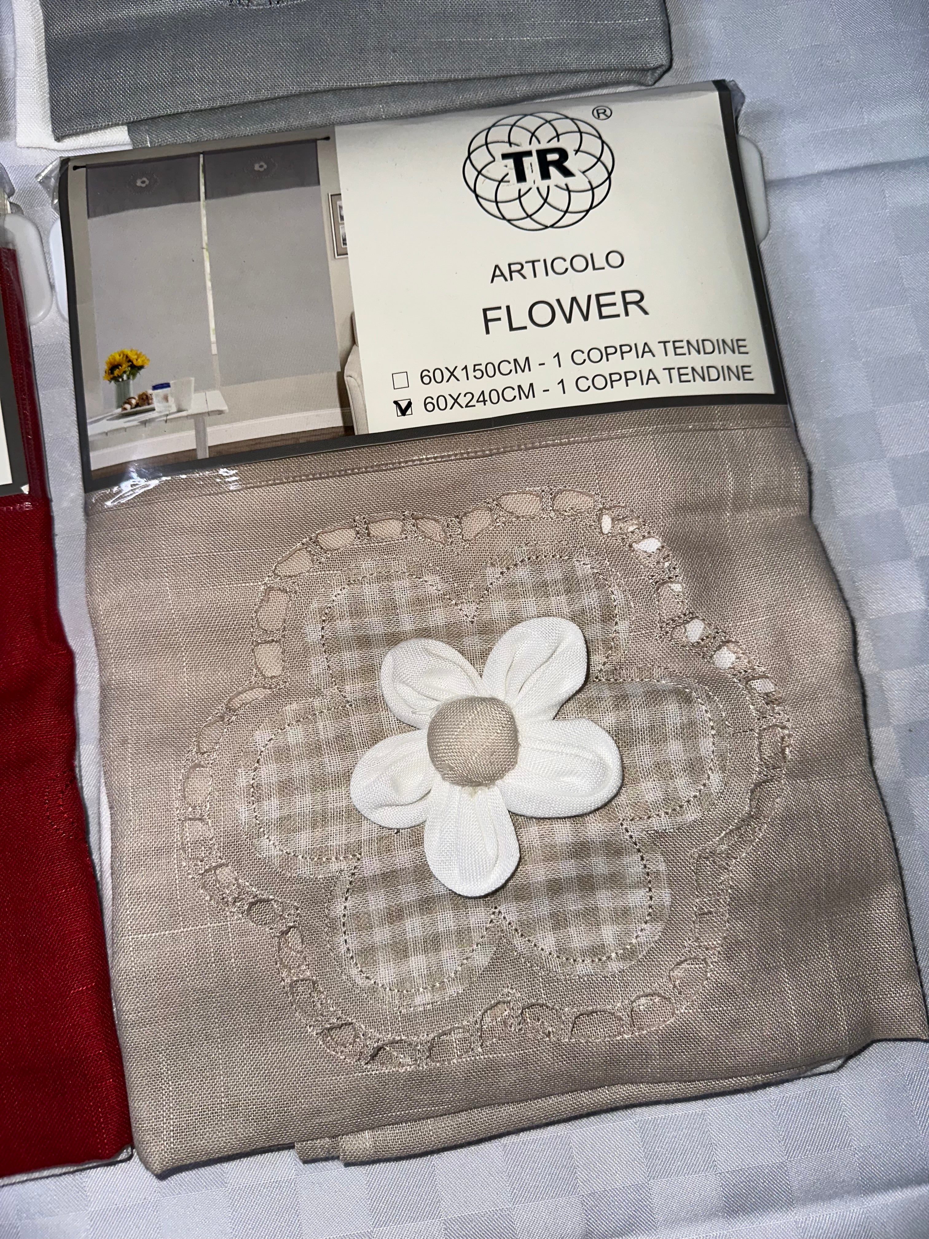 COPPIA DI TENDINE A SPORTELLINO TESSUTO VELATO (CONFEZIONE DA 2 TELI)