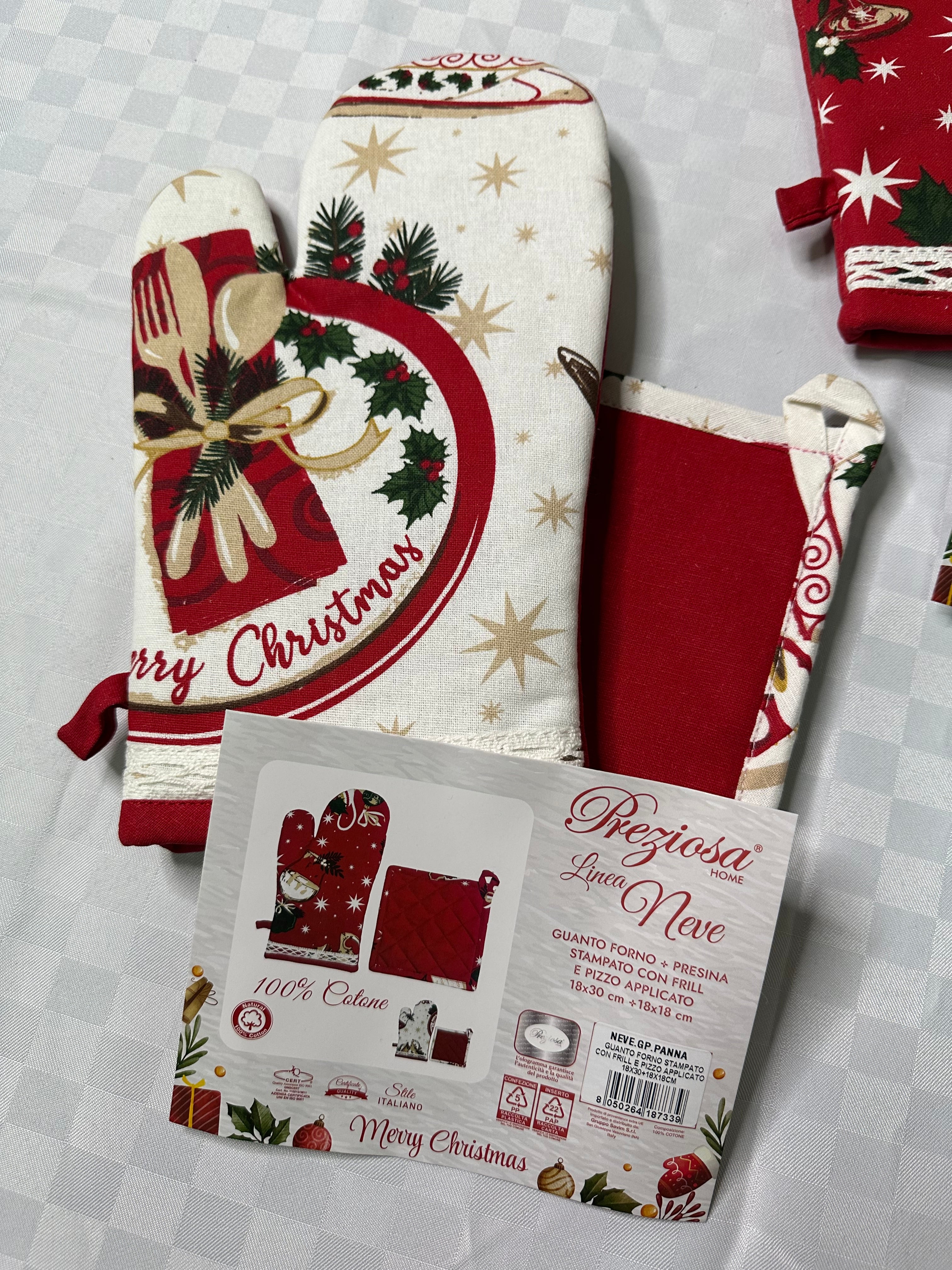 GUANTONE E PRESINA CUCINA NATALIZIO