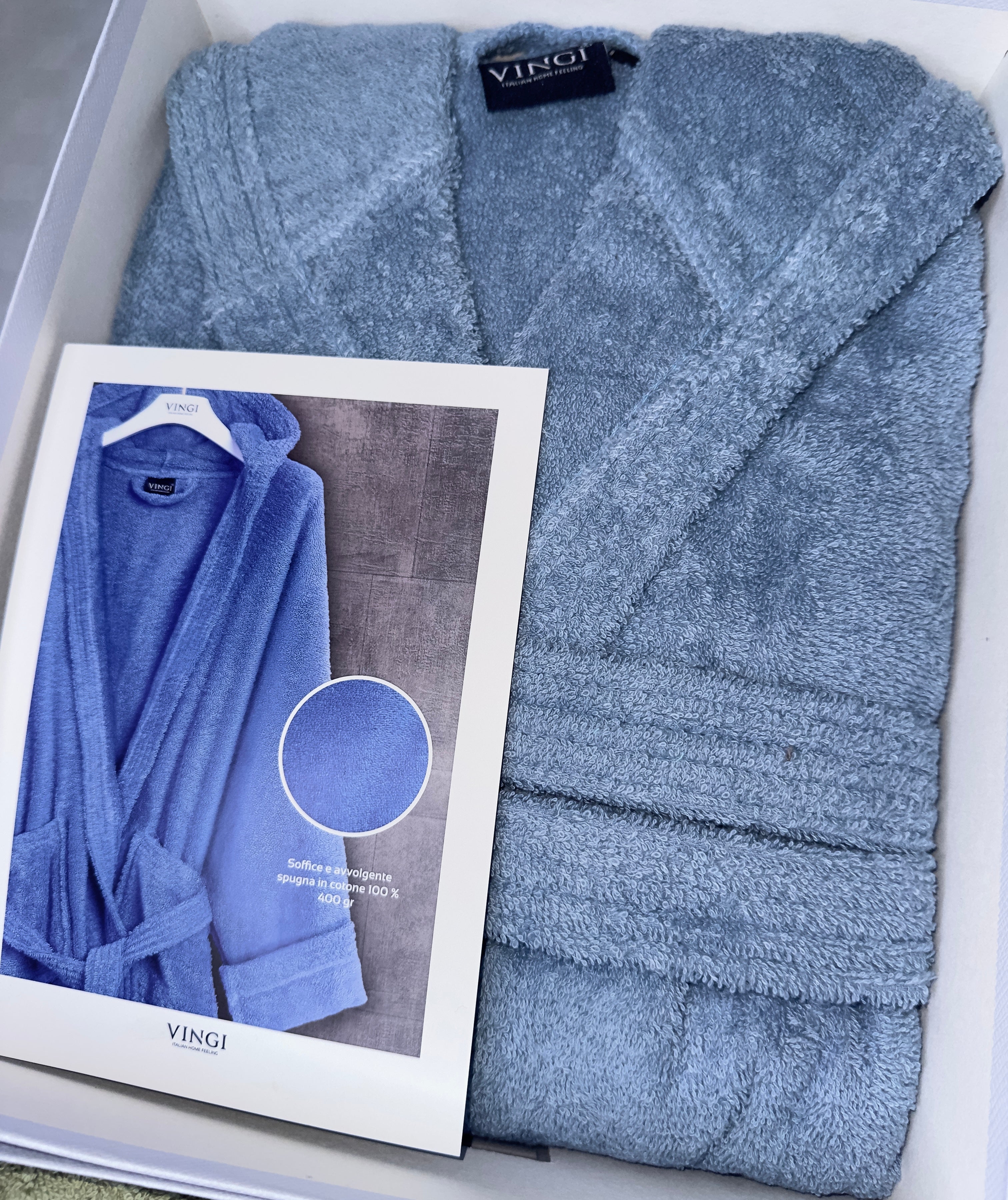 ACCAPPATOIO VINGI IN SPUGNA UOMO E DONNA