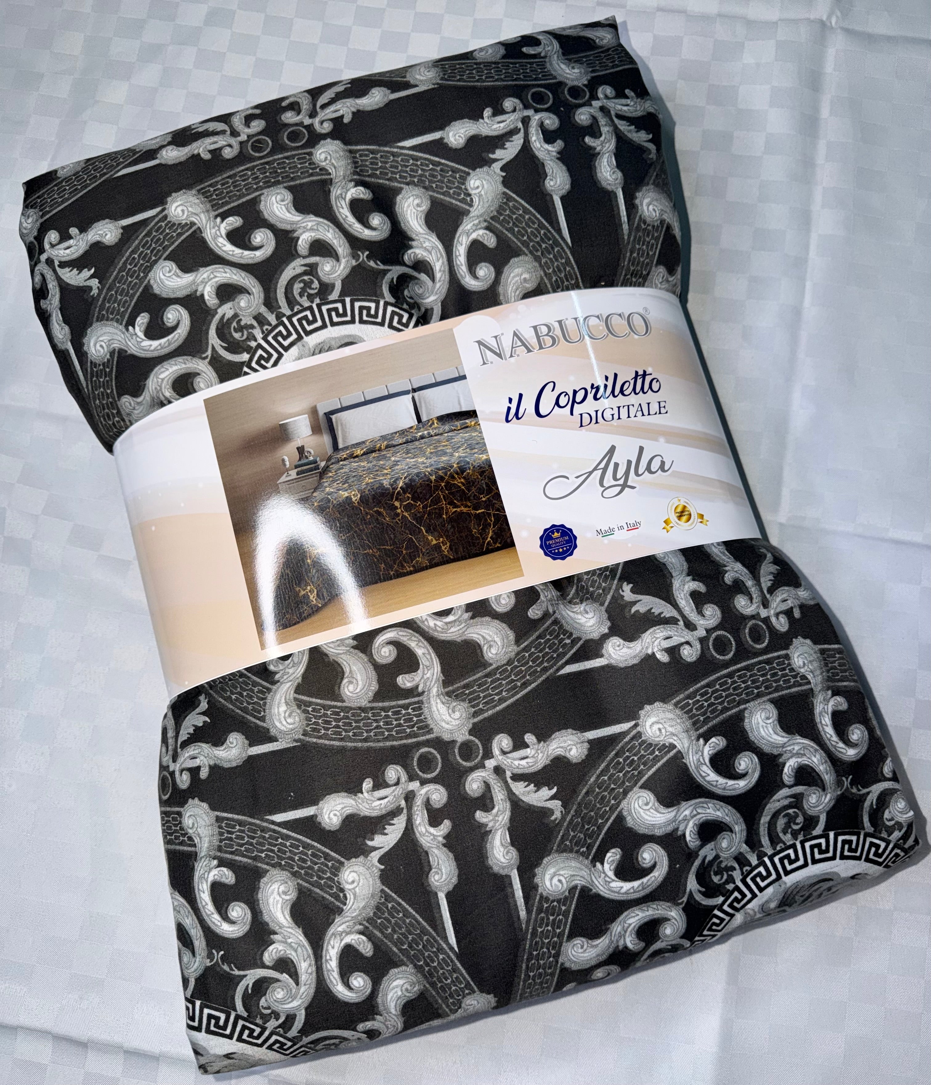 TRAPUNTINO PRIMAVERA/ESTATE PER LETTO SINGOLO misura 170x250cm