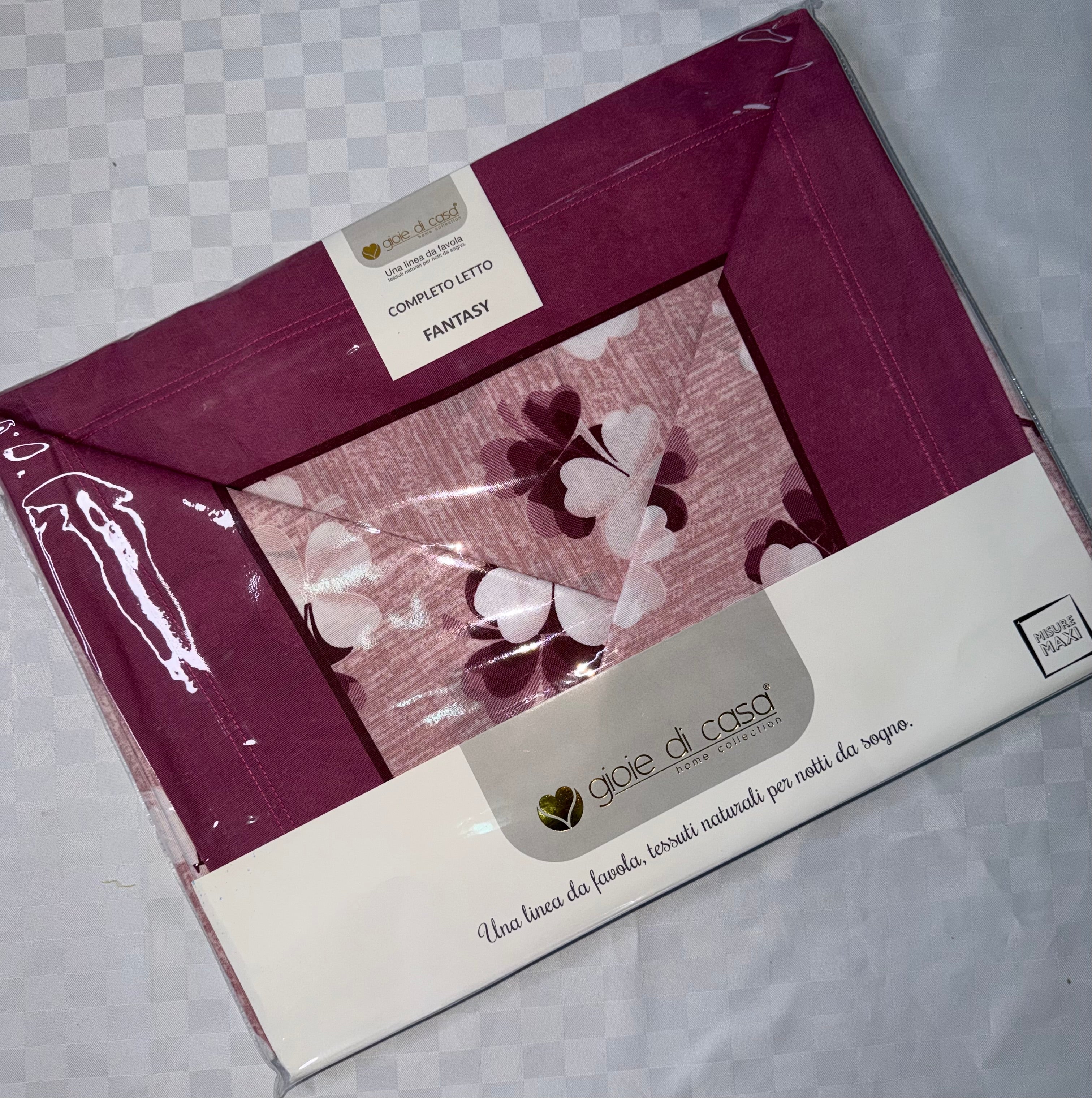 COMPLETO LENZUOLA PER LETTO MATRIMONIALE Polycotton contiene Lenzuolo sopra, Lenzuolo sotto con angoli e Due Federe