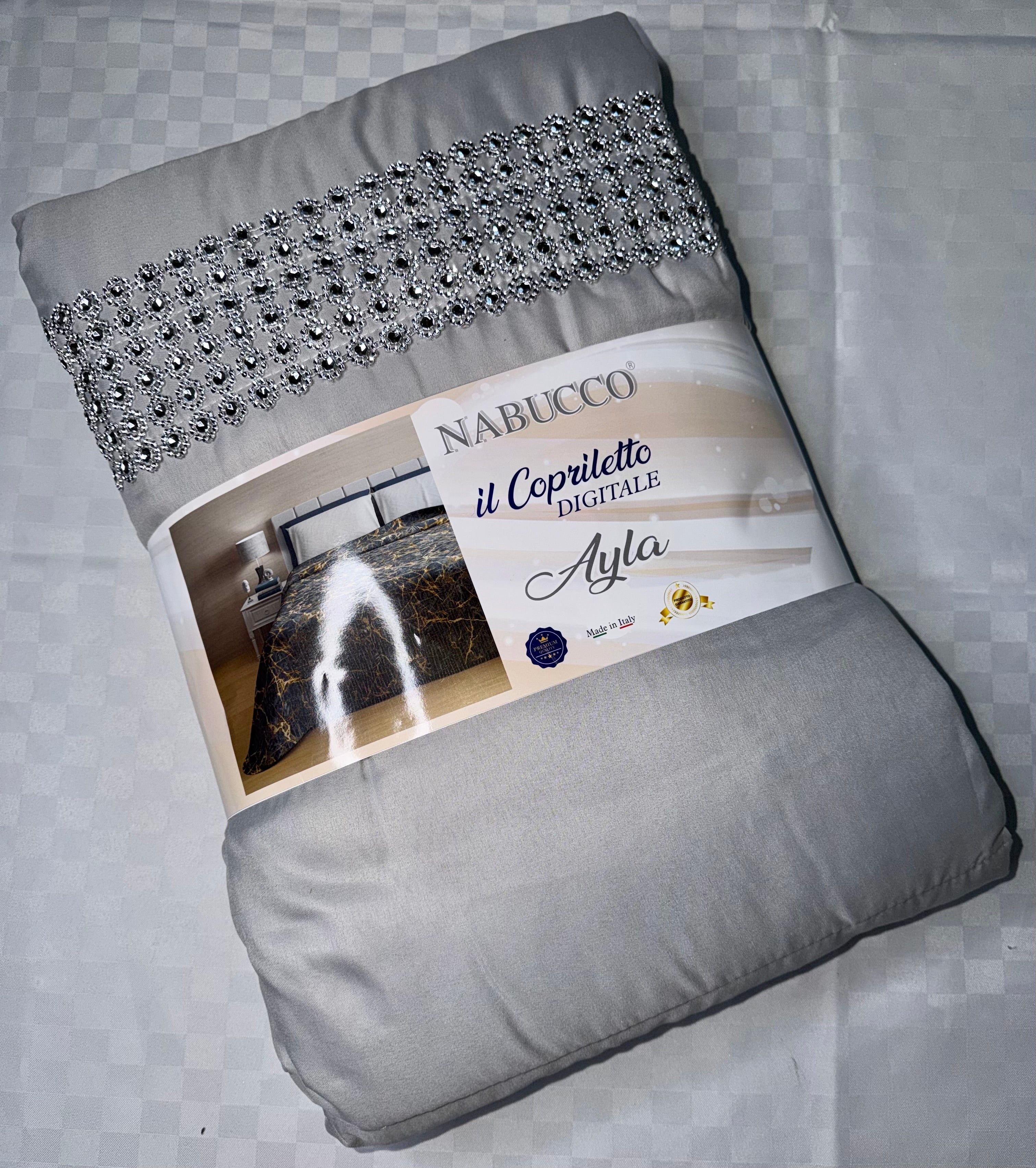 TRAPUNTINO PRIMAVERA/ESTATE PER LETTO SINGOLO misura 170x250cm