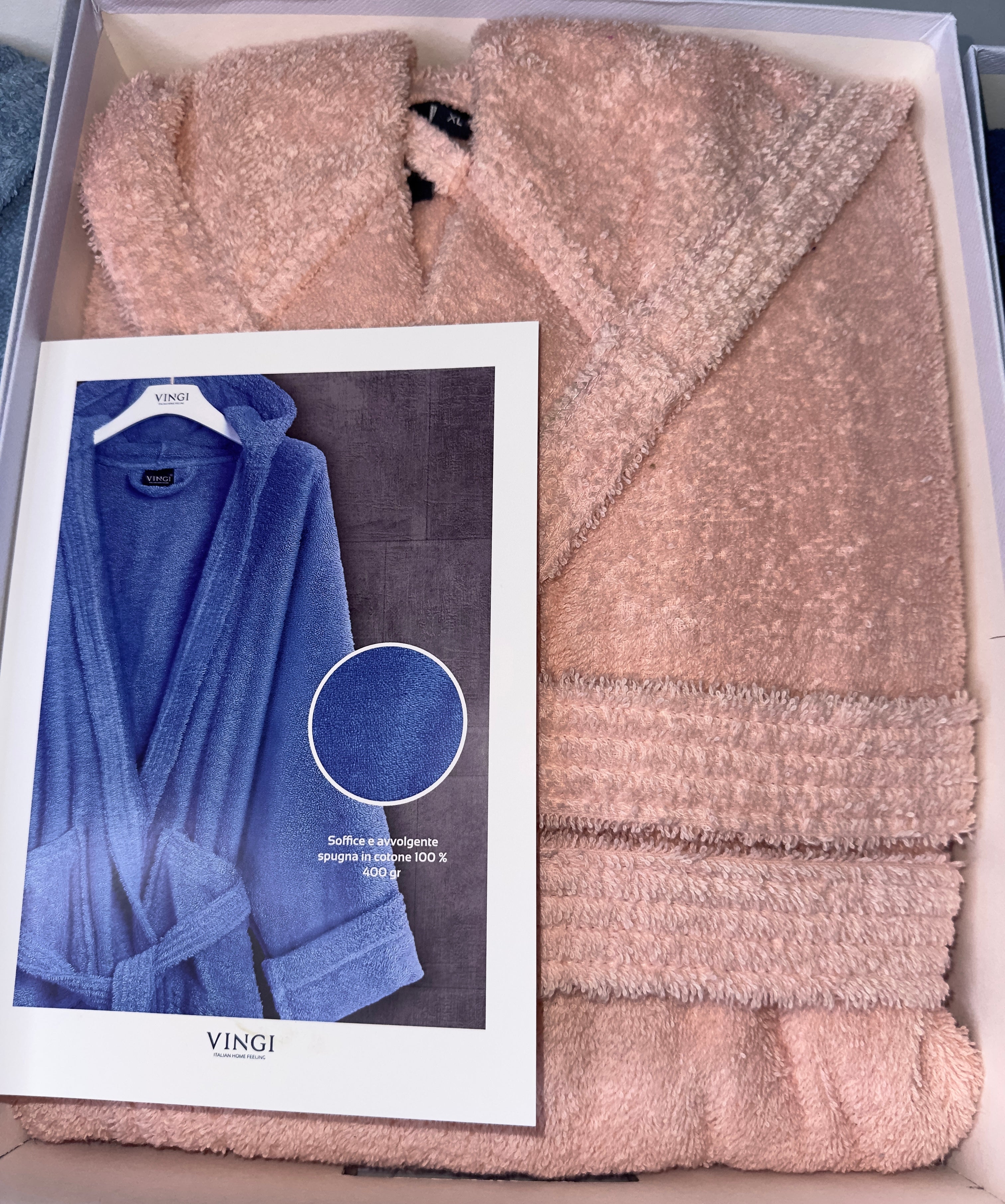 ACCAPPATOIO VINGI IN SPUGNA UOMO E DONNA