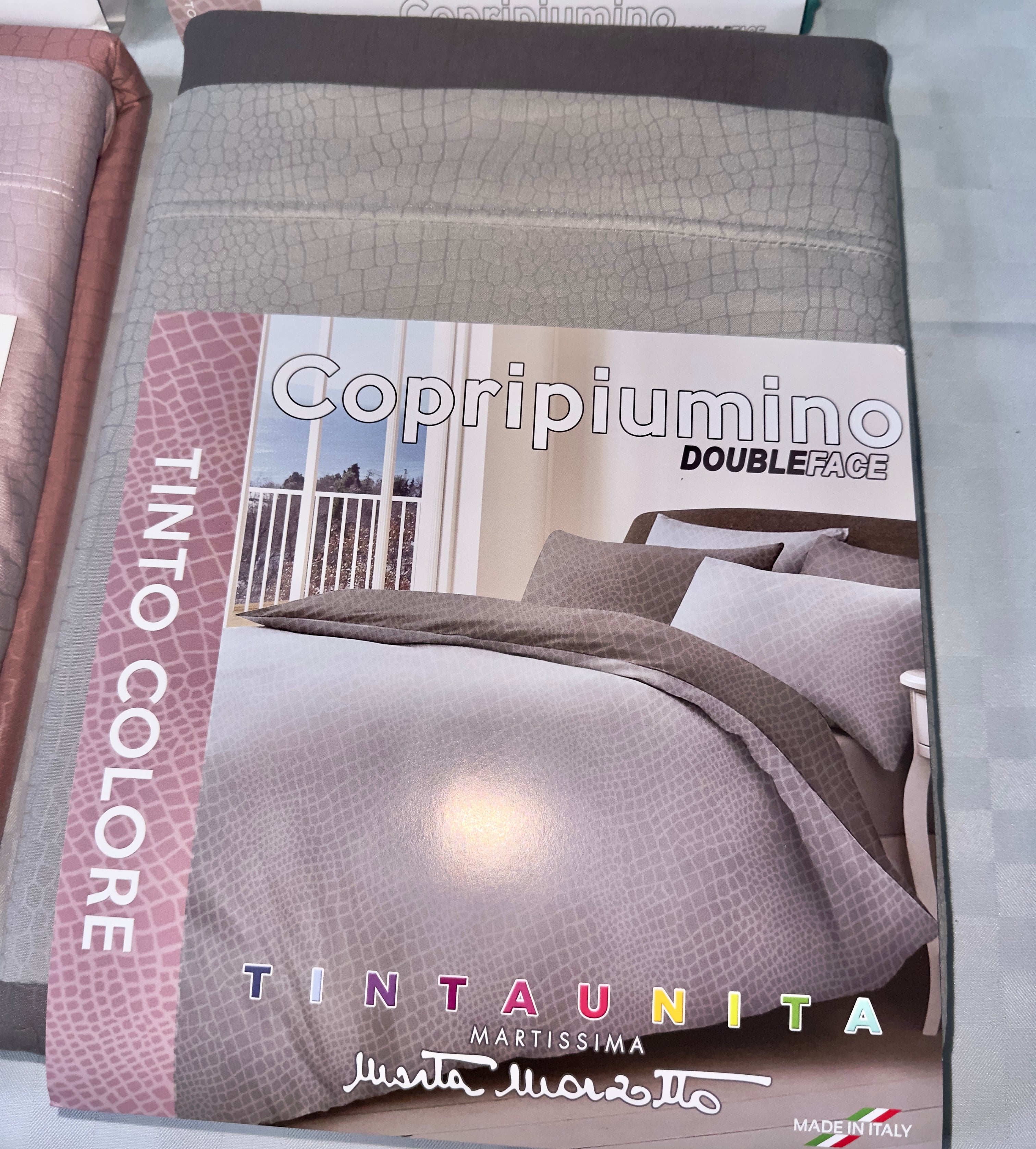 COPRIPIUMINO A SACCO DOUBLE-FACE MARTA MARZOTTO Matrimoniale e Singolo (COMPRESO DI FEDERA CUSCINO)