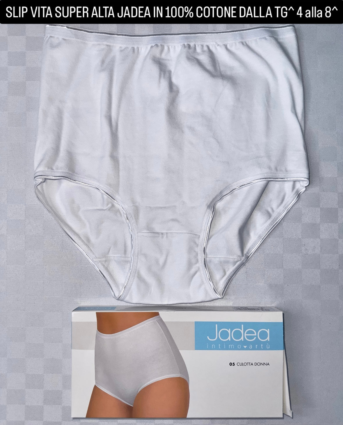 SLIP VITA SUPER ALTA IN 100% COTONE