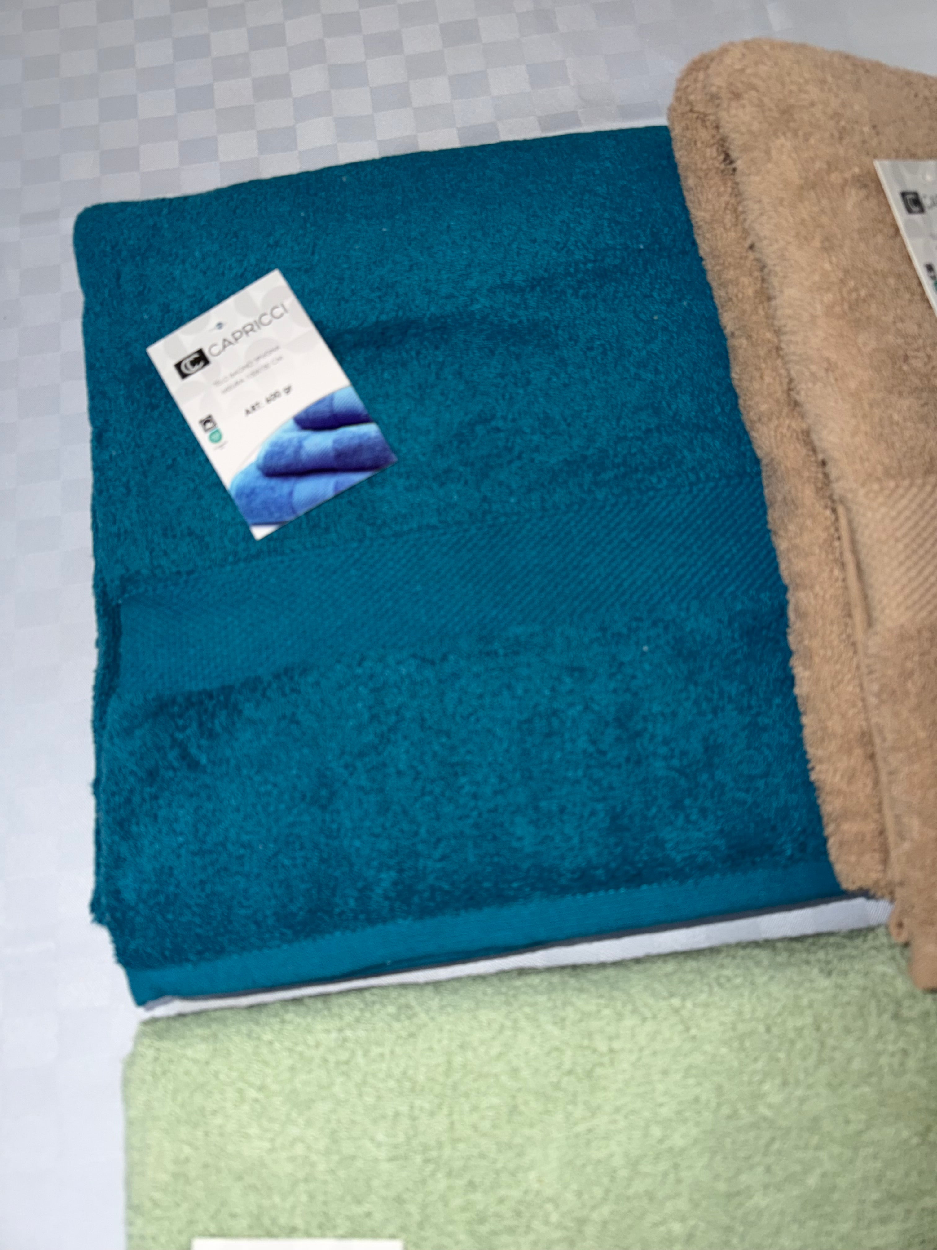 TELO DOCCIA IN SPUGNA 600gr. MISURA 150x100cm