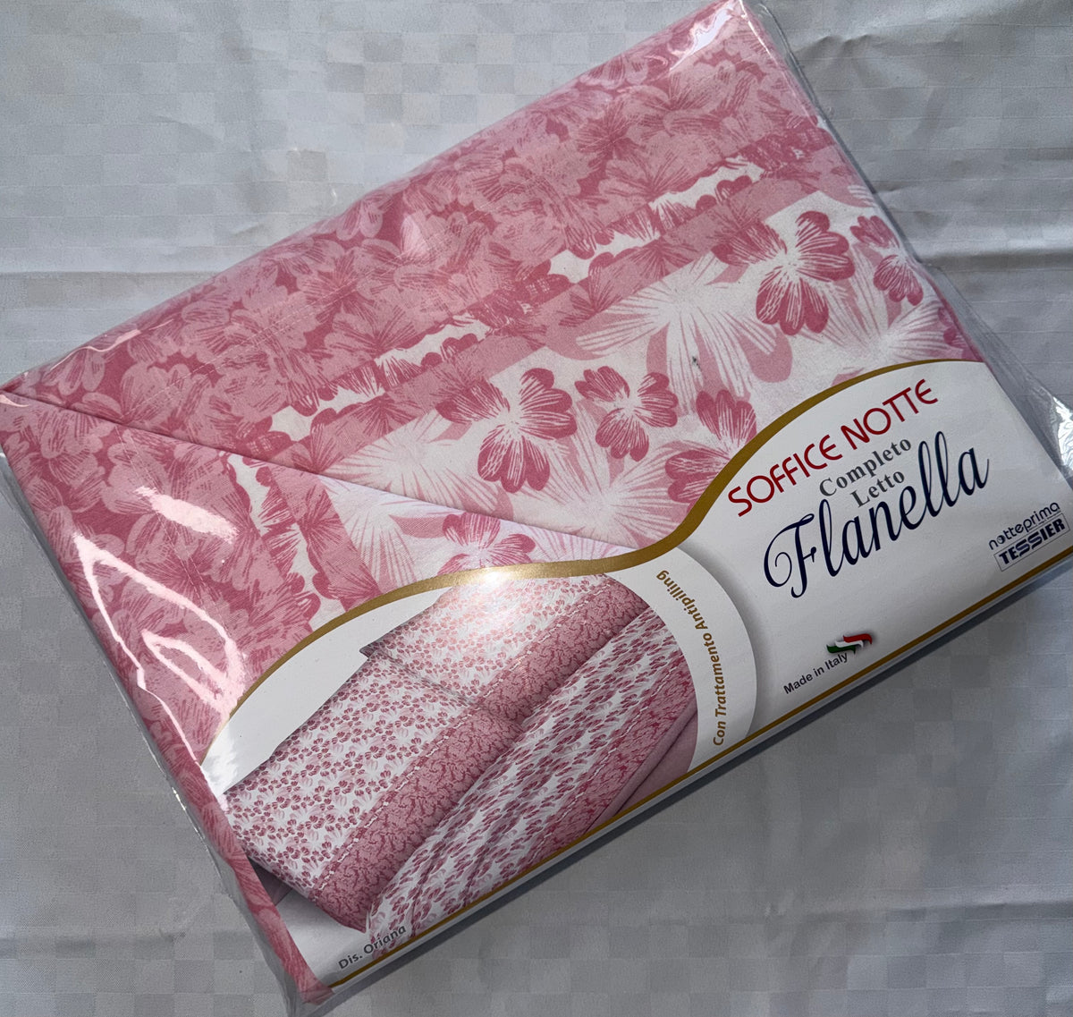 COMPLETO LENZUOLA MATRIMONIALE IN FLANELLA INVERNALE contiene Lenzuolo sopra,Lenzuolo sotto con angoli e due federe