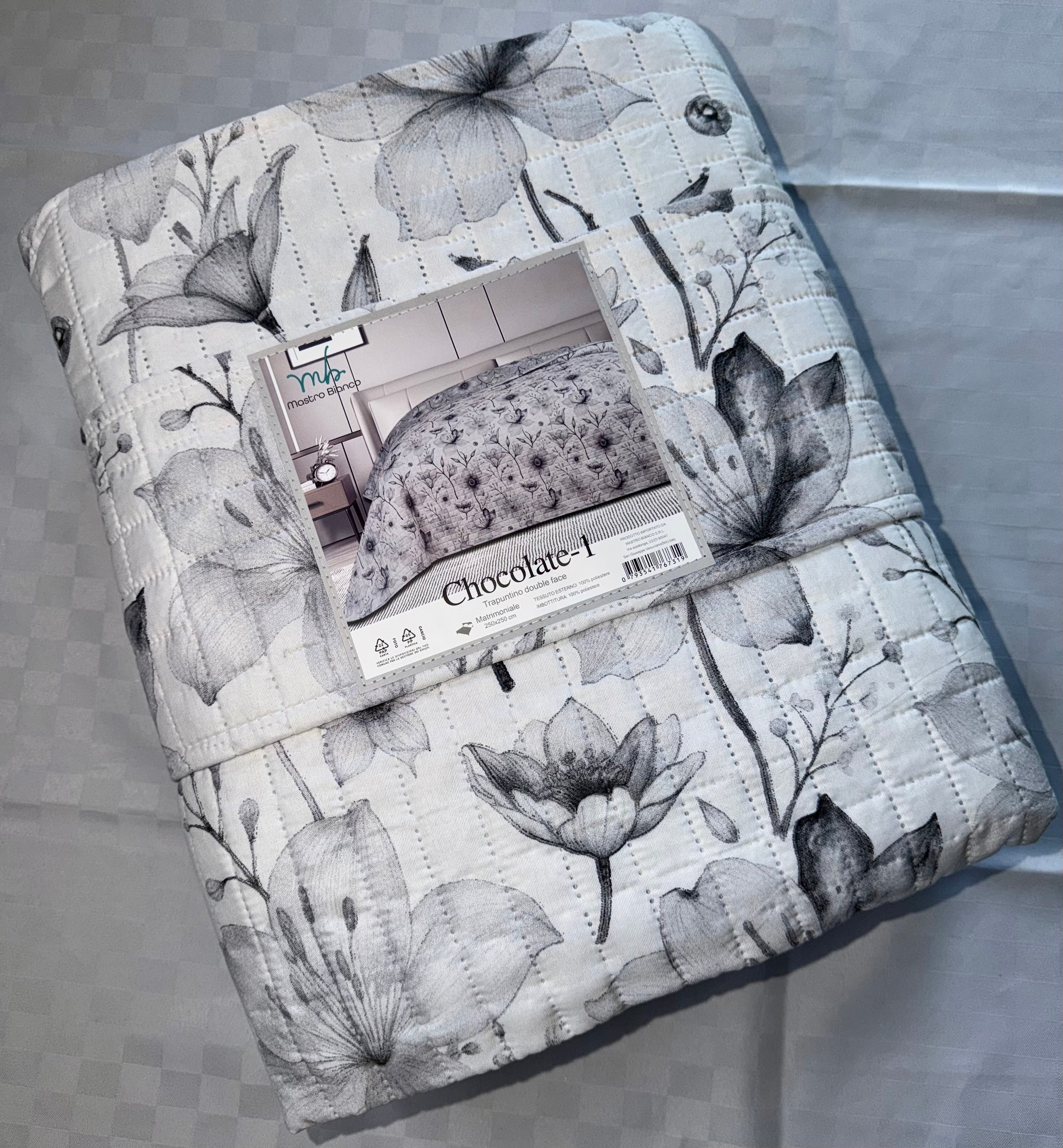 TRAPUNTINO PRIMAVERILE MATRIMONIALE misura 250x260cm