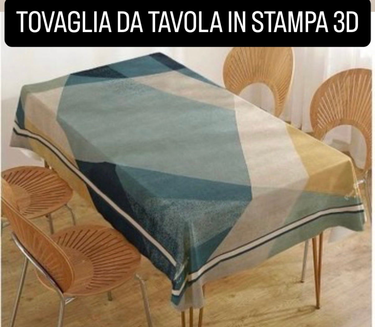 TOVAGLIA DA TAVOLA IN STAMPA 3D