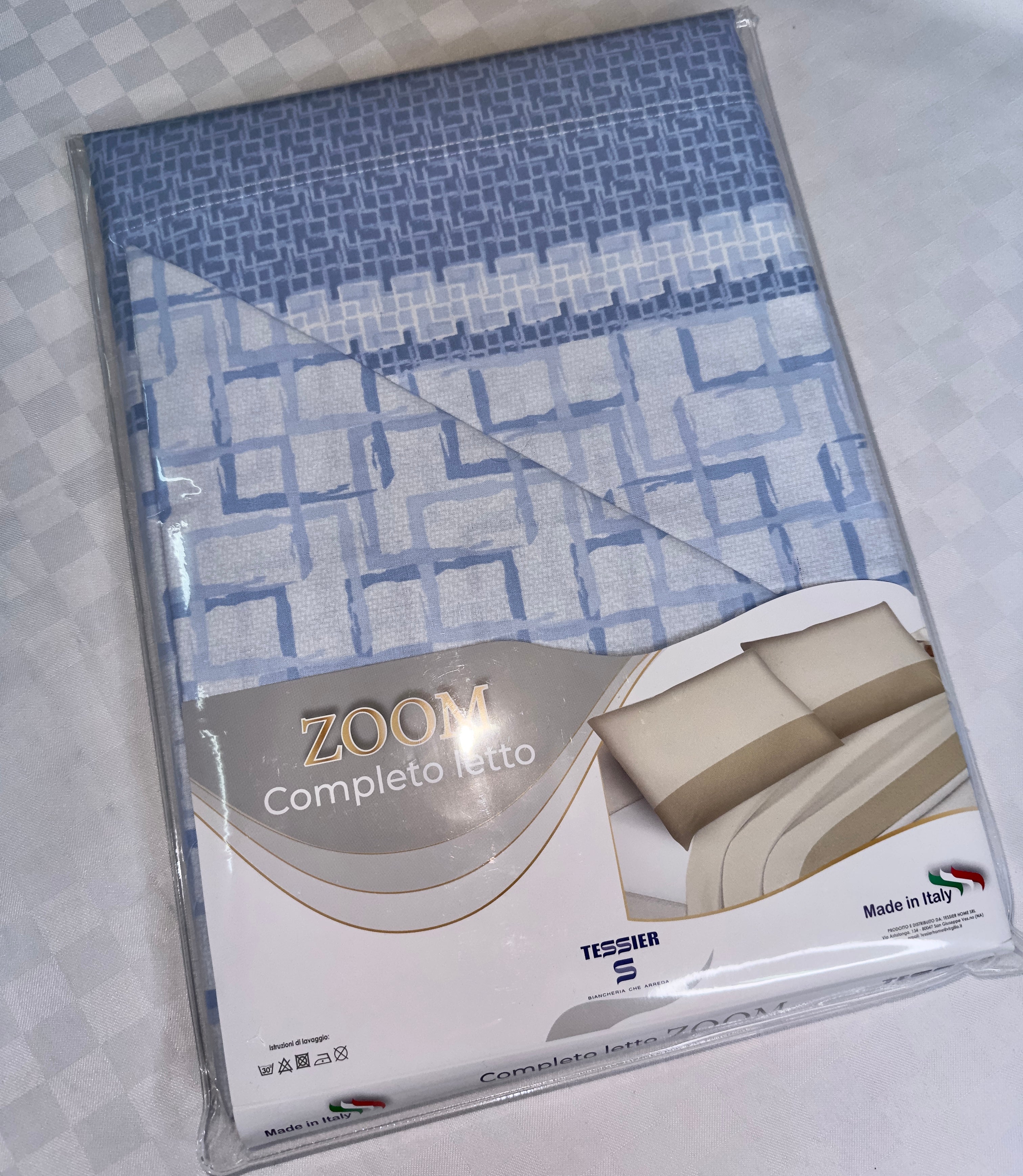 COMPLETO LENZUOLA SINGOLO IN 100% COTONE Lenzuolo sopra,Lenzuolo sotto con angoli e Federa