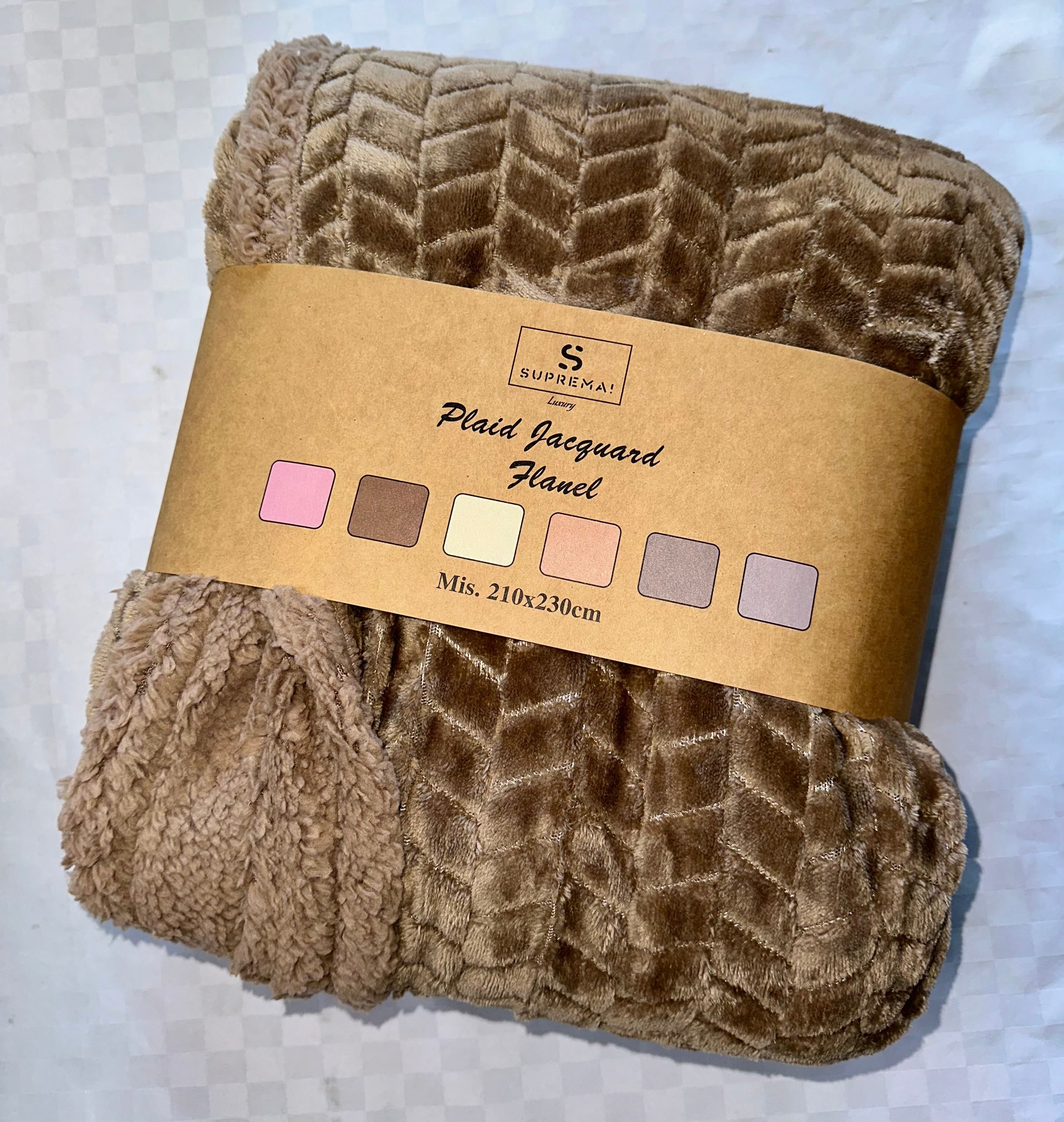 COPERTA PLAID IN MORBIDO PILE CON PELLICCIA SOTTO Disponibile in due misure 210x230cm oppure 160x200cm